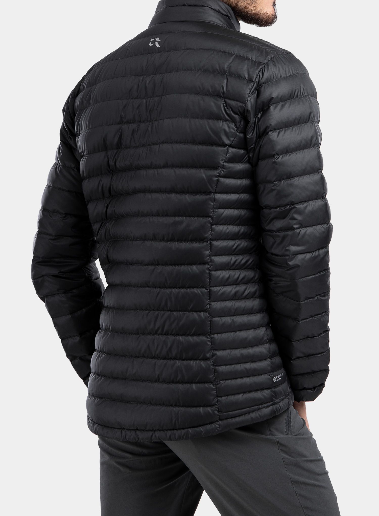 Péřová bunda Rab Microlight Jacket - black