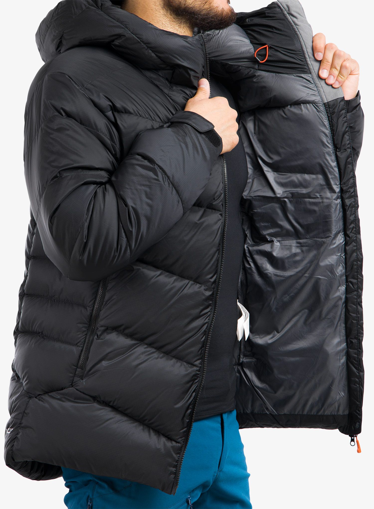 Péřová bunda Rab Positron Pro Jacket - black
