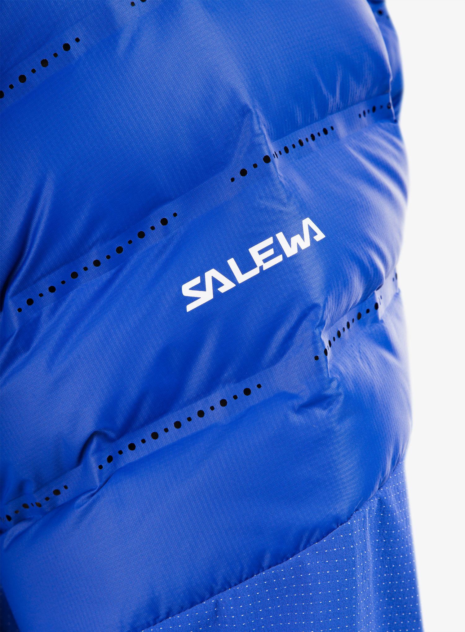 Péřová bunda Salewa Agner Hybrid RDS DWN Jacket - electric