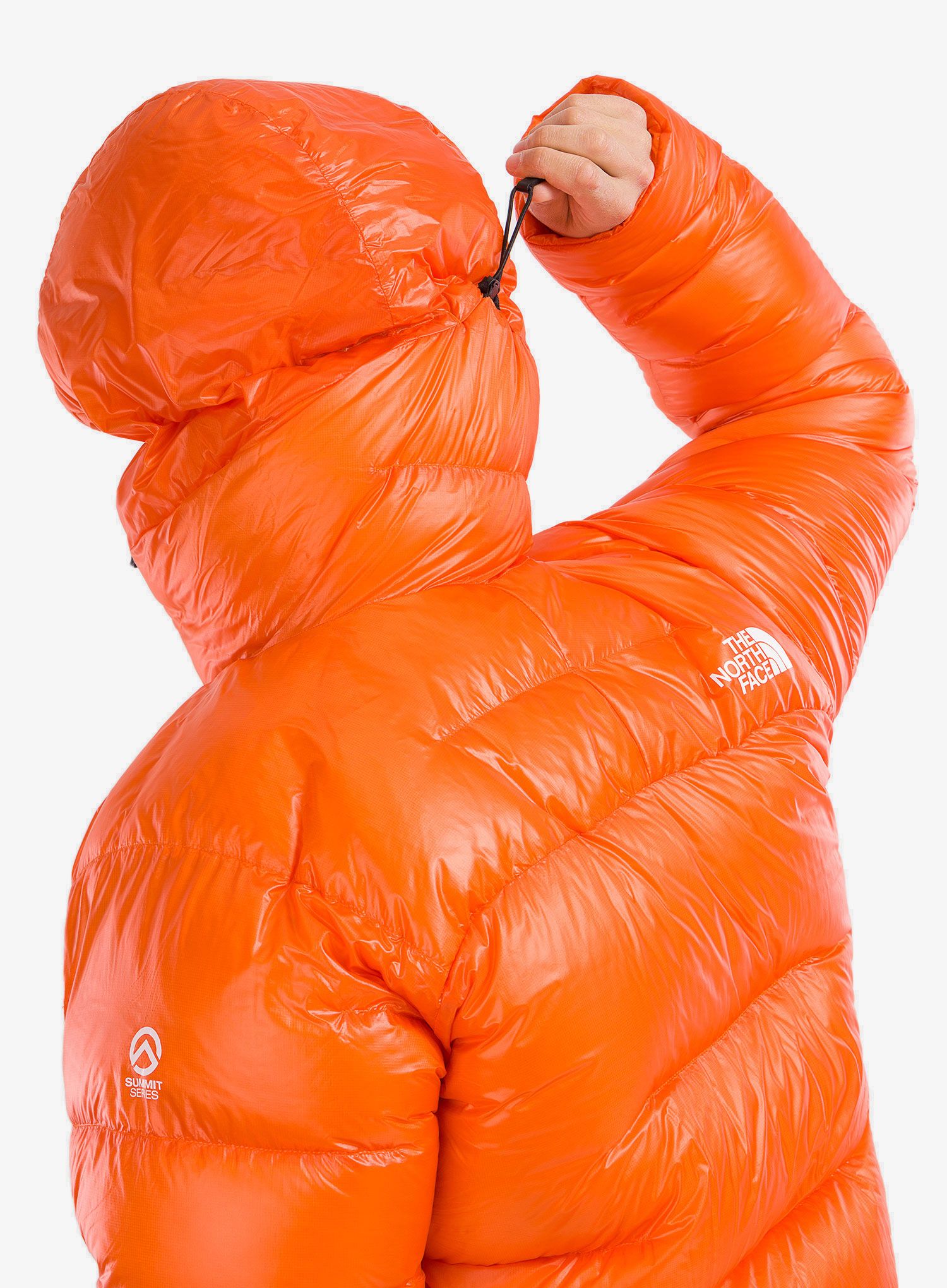 Péřová bunda The North Face Summit L6 Cloud Down Parka - red