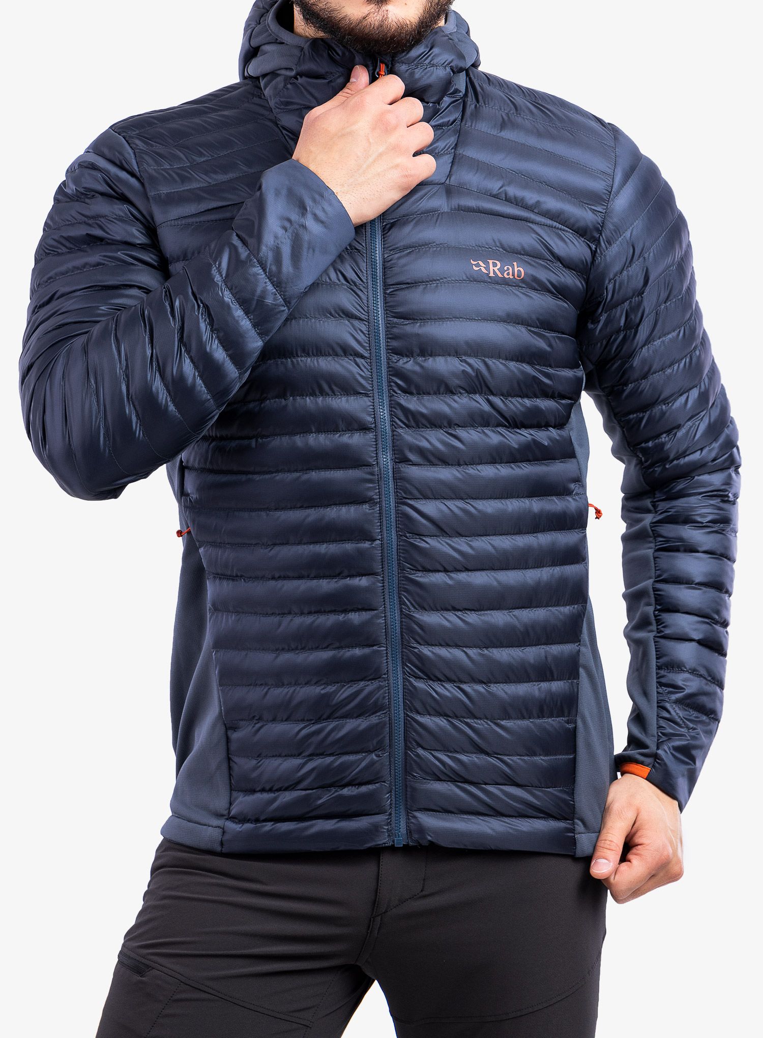 Bunda Rab Cirrus Flex 2.0 Hoody - steel