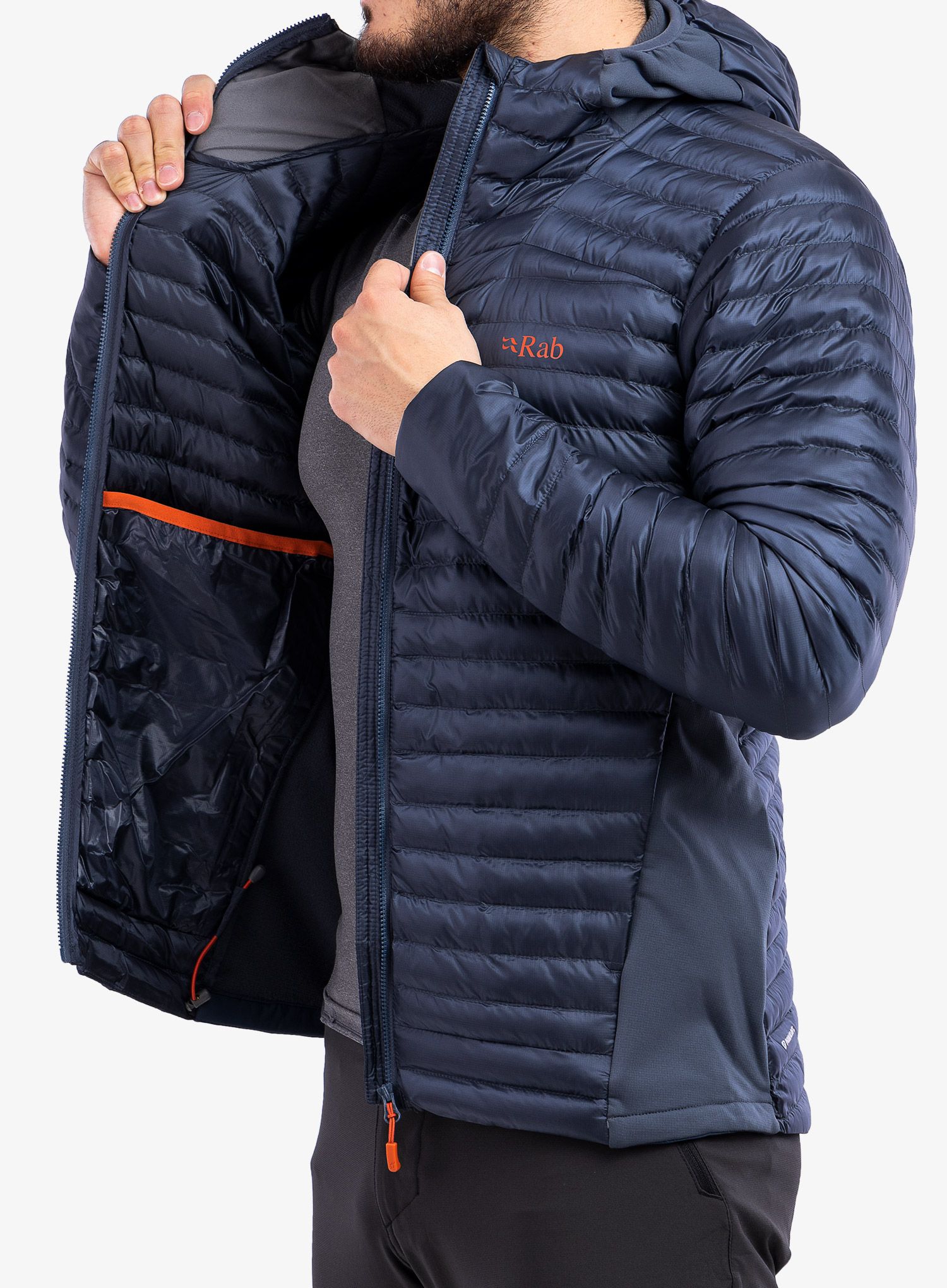 Bunda Rab Cirrus Flex 2.0 Hoody - steel