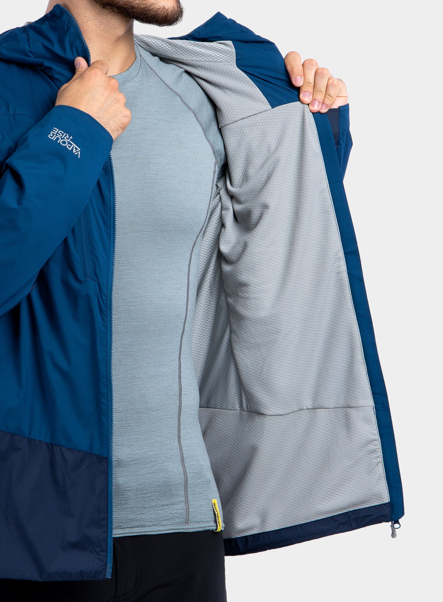 Softshellová bunda Rab VR Alpine Light Jacket - deep ink/ink