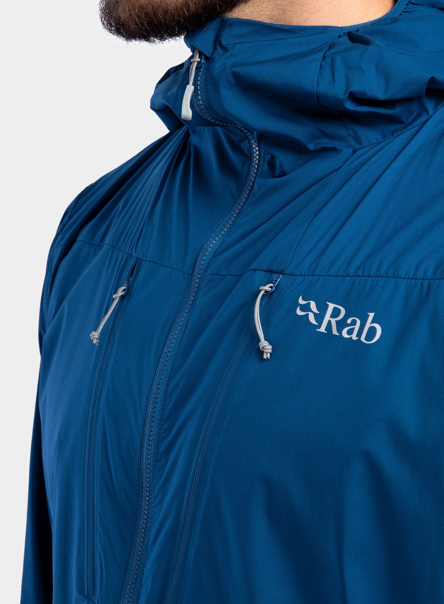 Softshellová bunda Rab VR Alpine Light Jacket - deep ink/ink