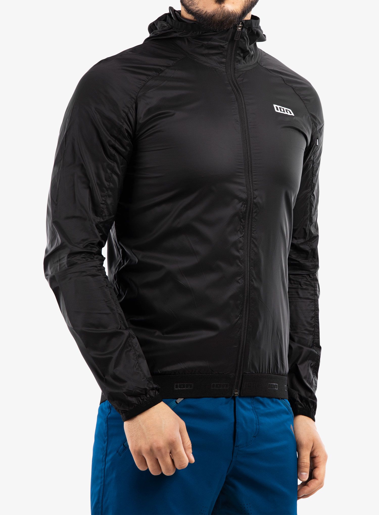 Bunda na kolo ION Logo Wind - black