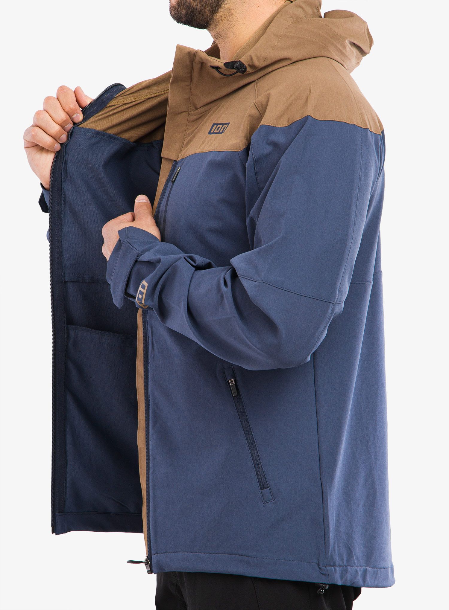 Bunda na kolo ION Shelter 4W Softshell Jacket - indigo dawn
