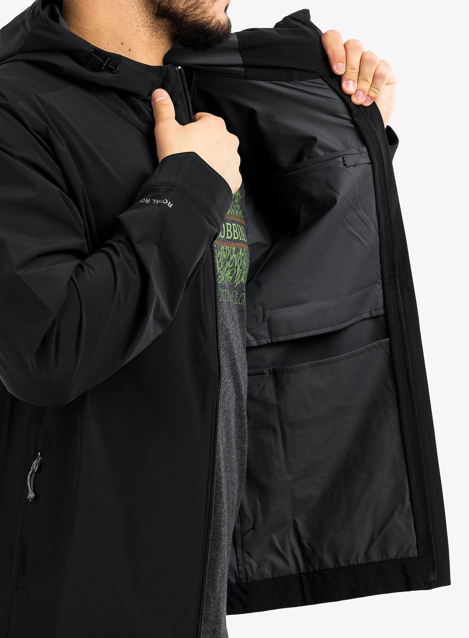 Bunda Royal Robbins SwitchForm Lite Jacket - jet black
