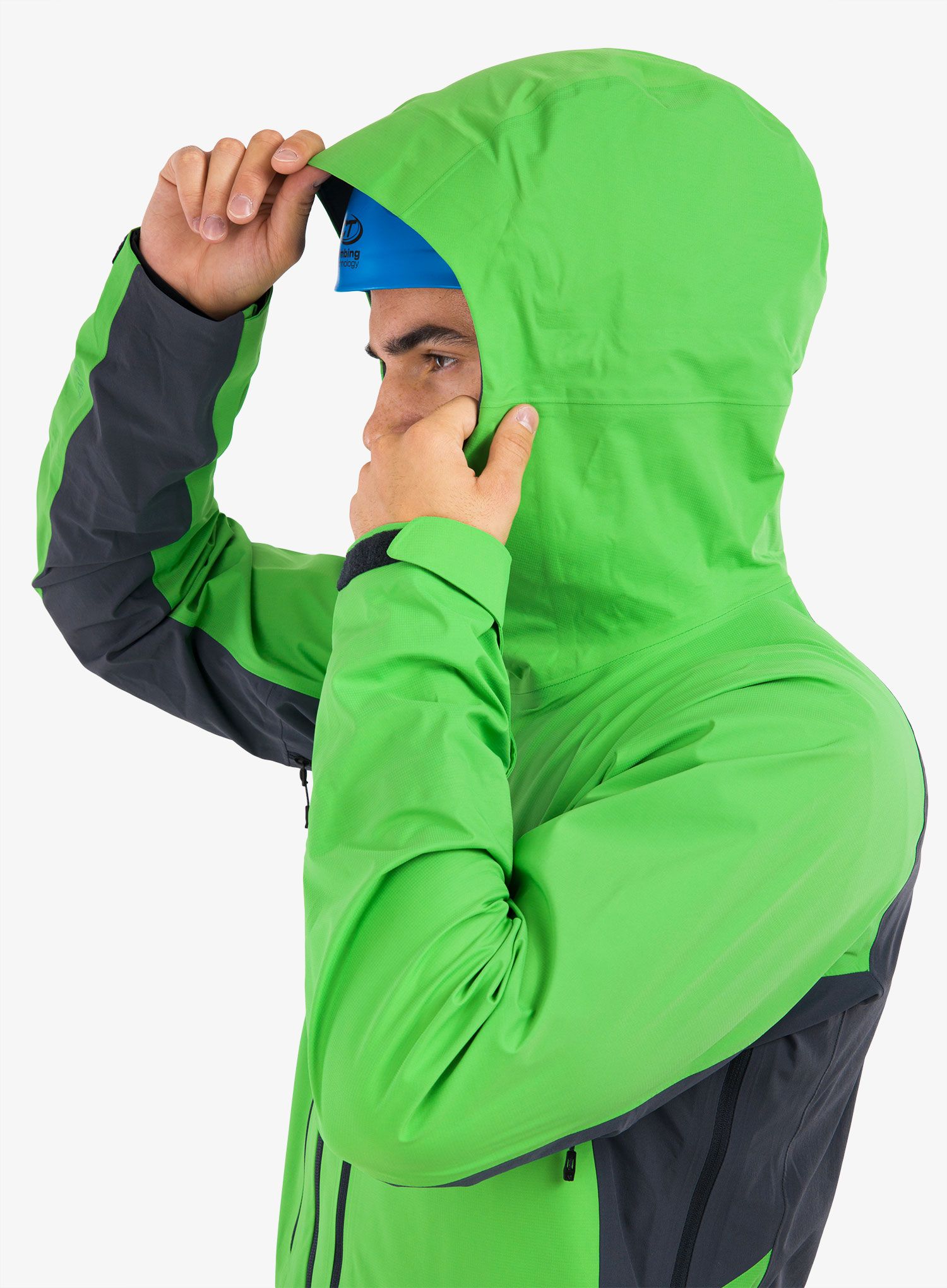 Bunda skialpova Black Diamond Dawn Patrol Hybrid Shell - vibrant green