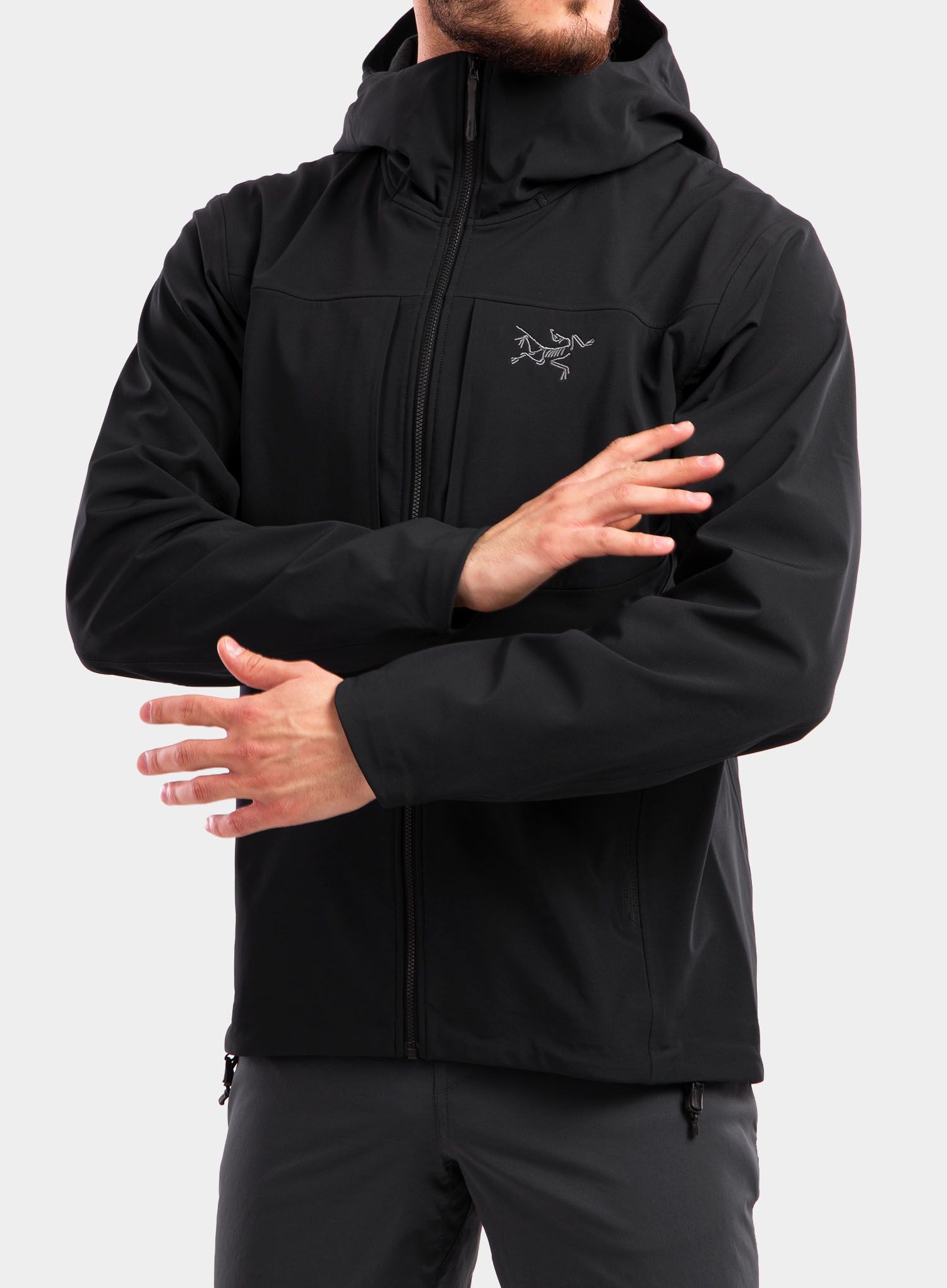 Softshellová bunda Arcteryx Gamma MX Hoody - black