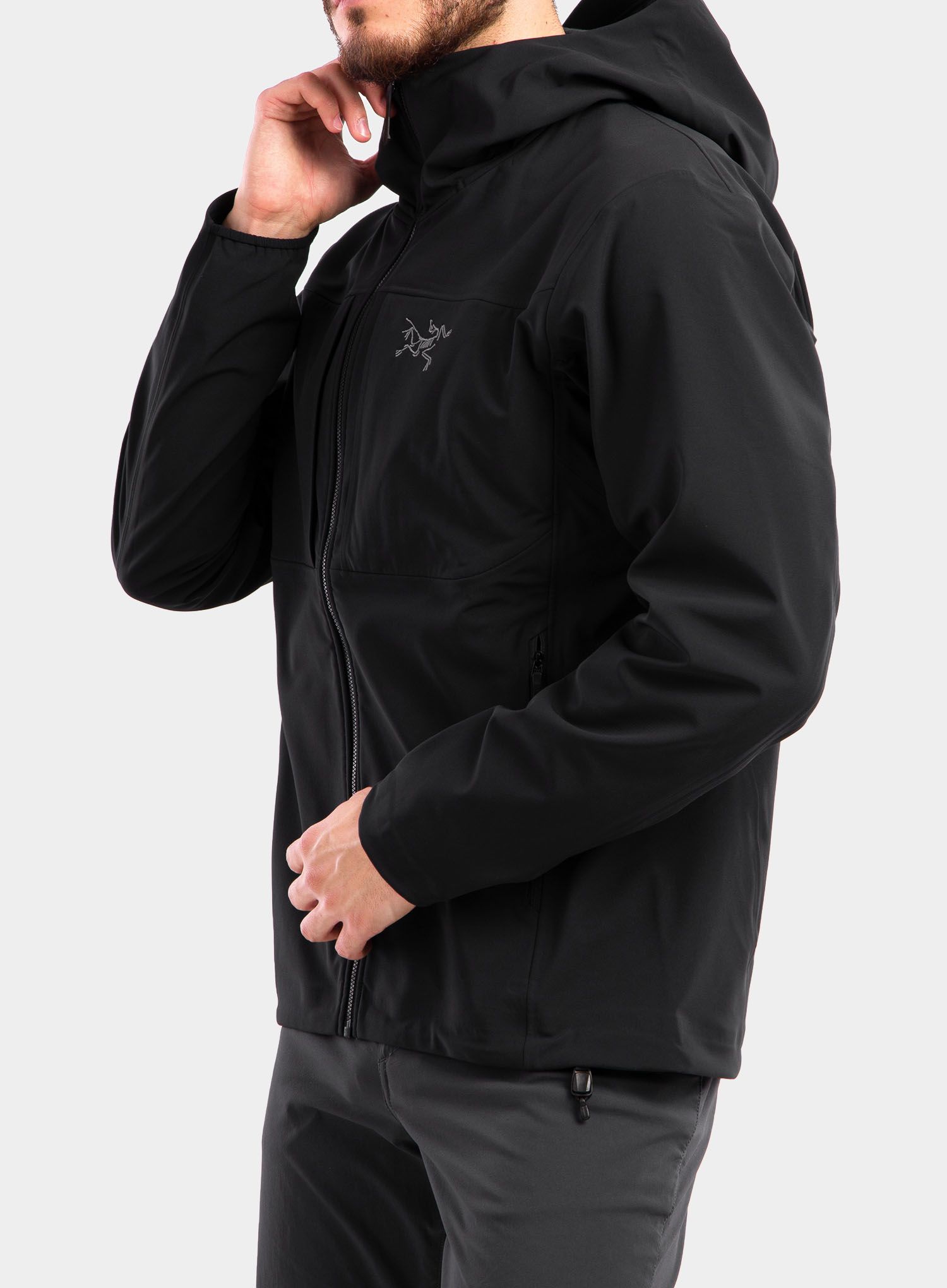 Softshellová bunda Arcteryx Gamma MX Hoody - black