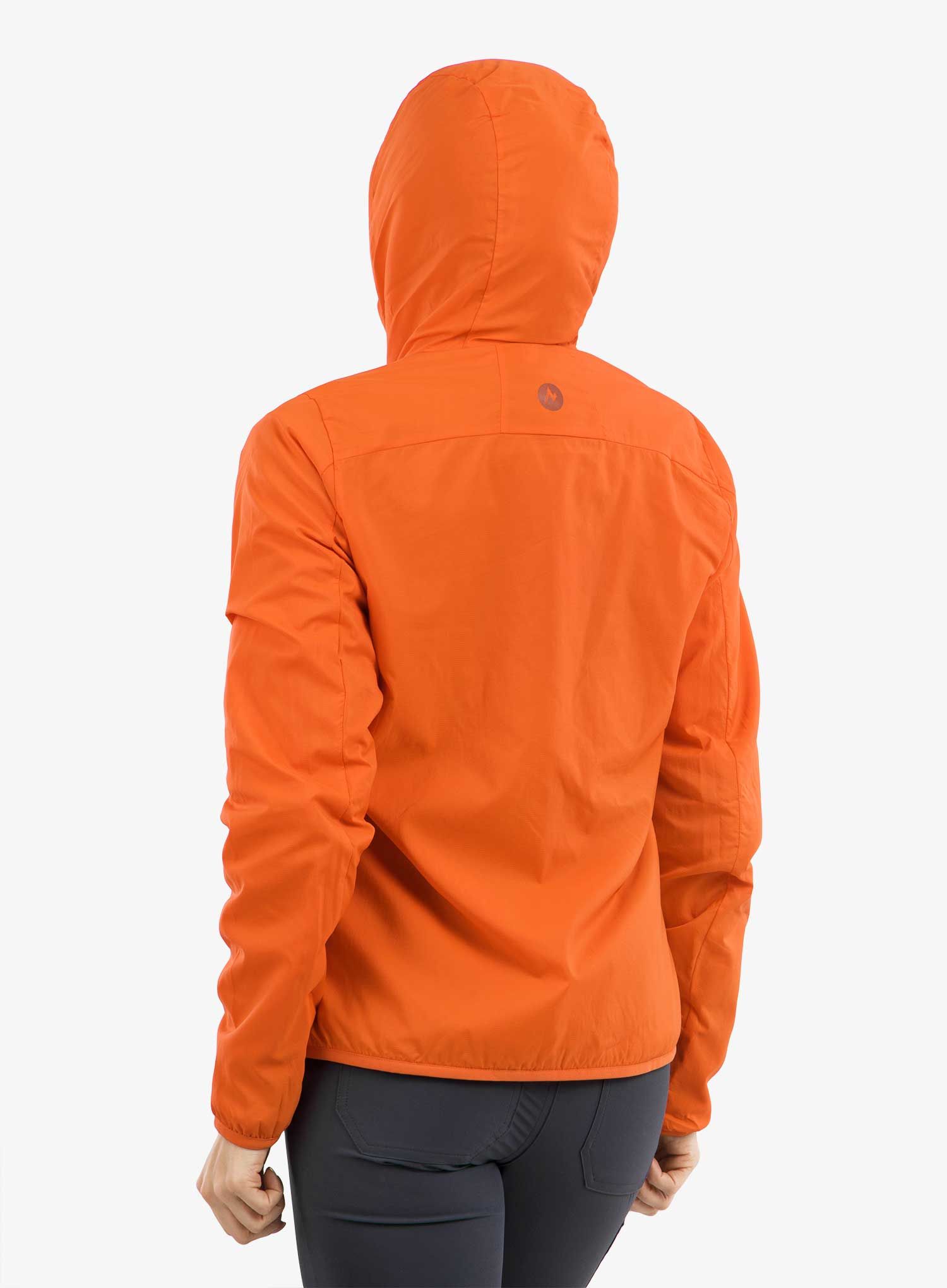 Dámská softshellová bunda Marmot Alt HB Hoody - red sun