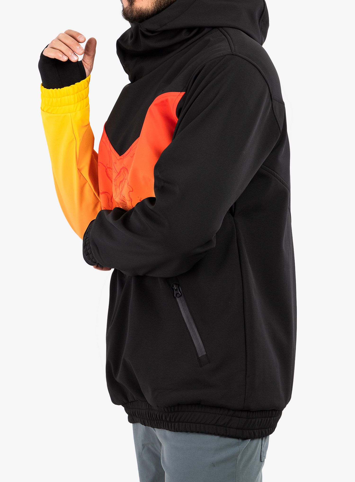 Softshellová bunda Majesty Shadow Majesty Shadow Softshell - blk/red