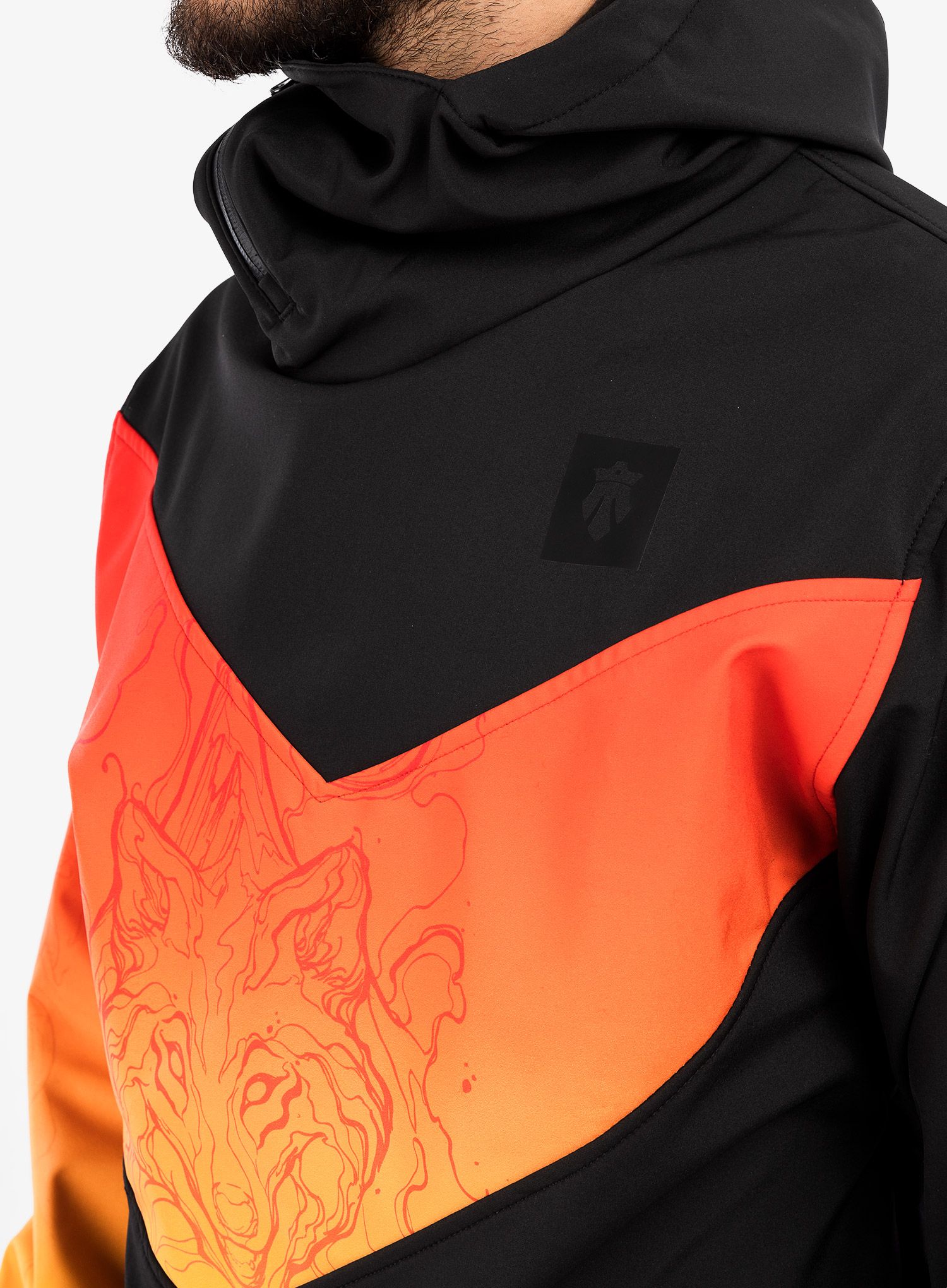 Softshellová bunda Majesty Shadow Majesty Shadow Softshell - blk/red
