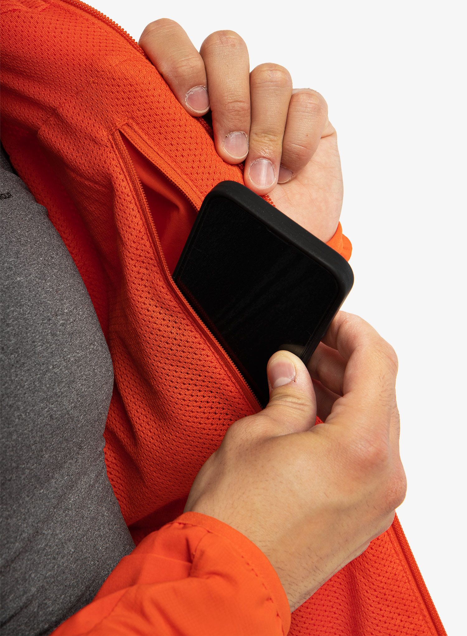 Softshellová bunda Marmot Alt HB Hoody - red sun