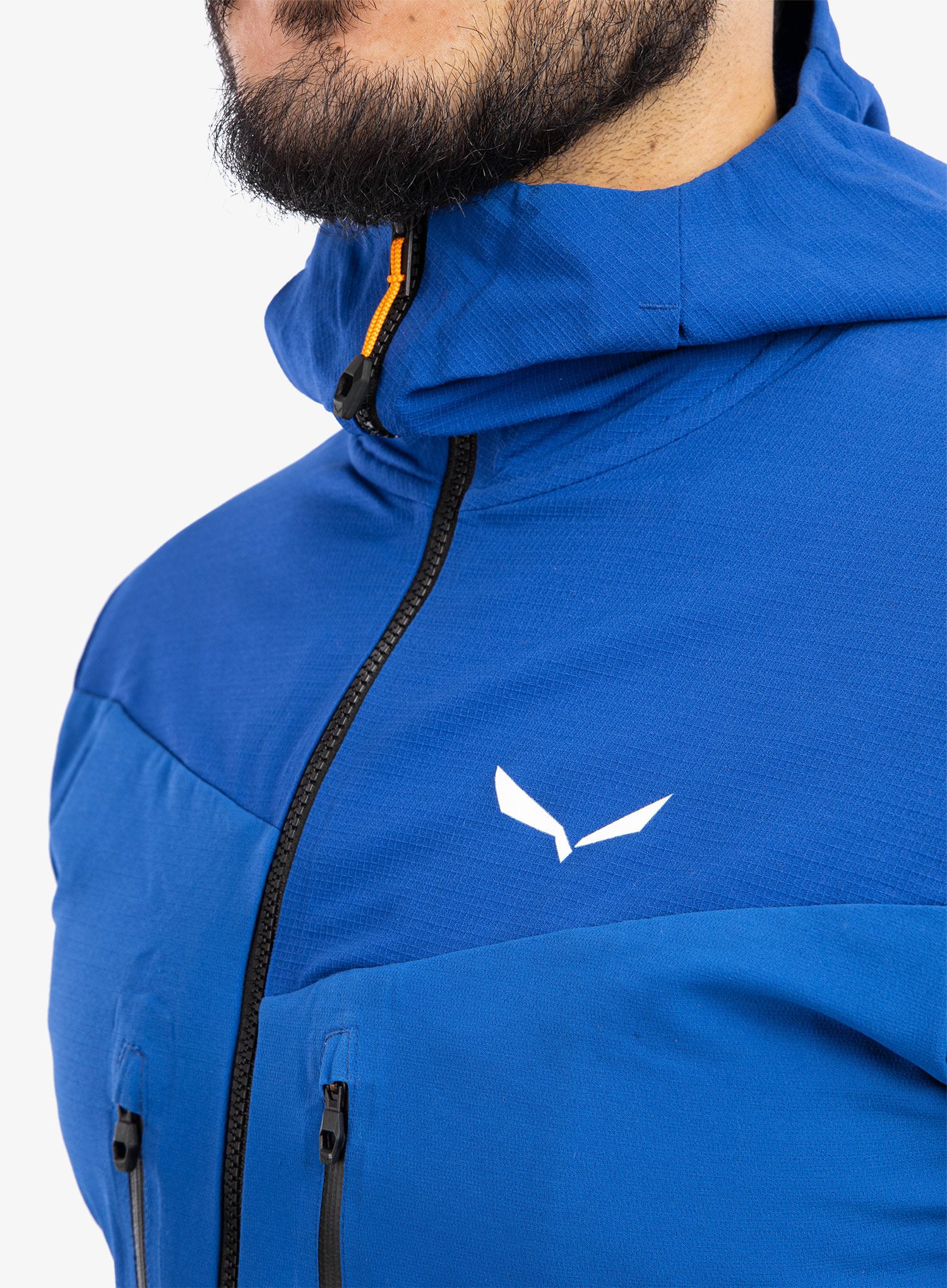 Softshellová bunda Salewa Ortles DST Jacket - electric