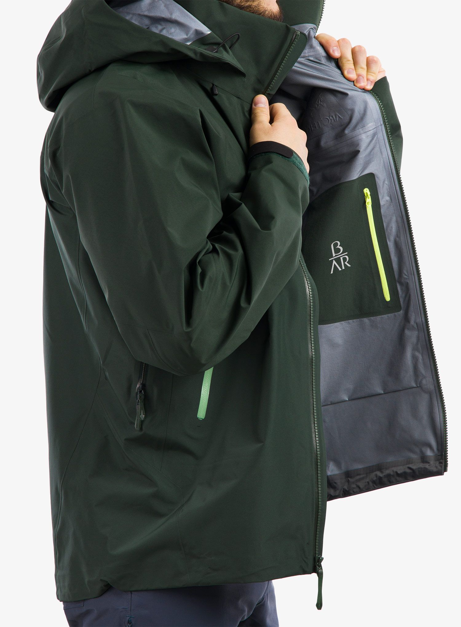 Bunda na hory s membránou Arcteryx Beta AR Jacket - conifer