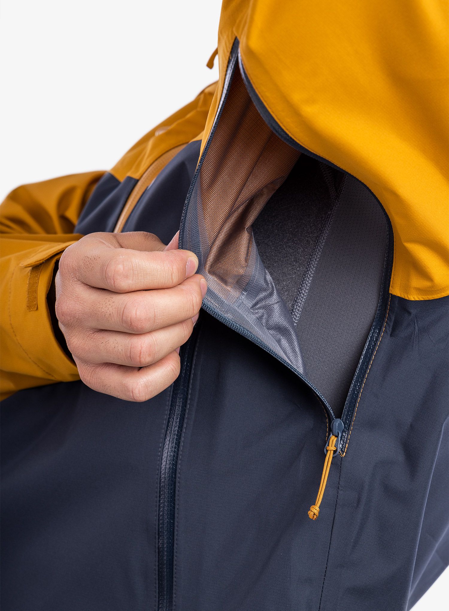 Membránová bunda Rab Arc Eco Jacket - d.butternut/beluga