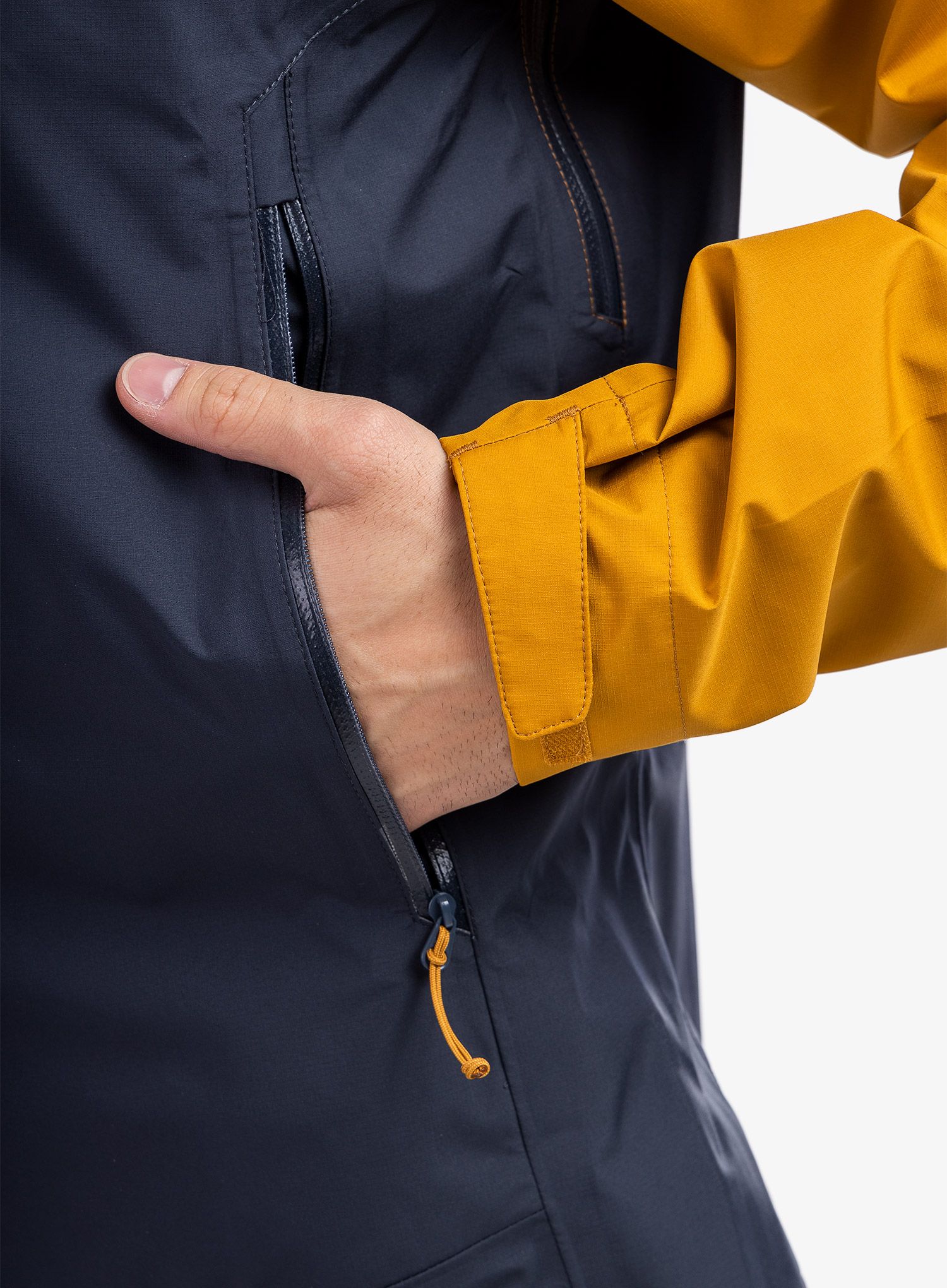 Membránová bunda Rab Arc Eco Jacket - d.butternut/beluga