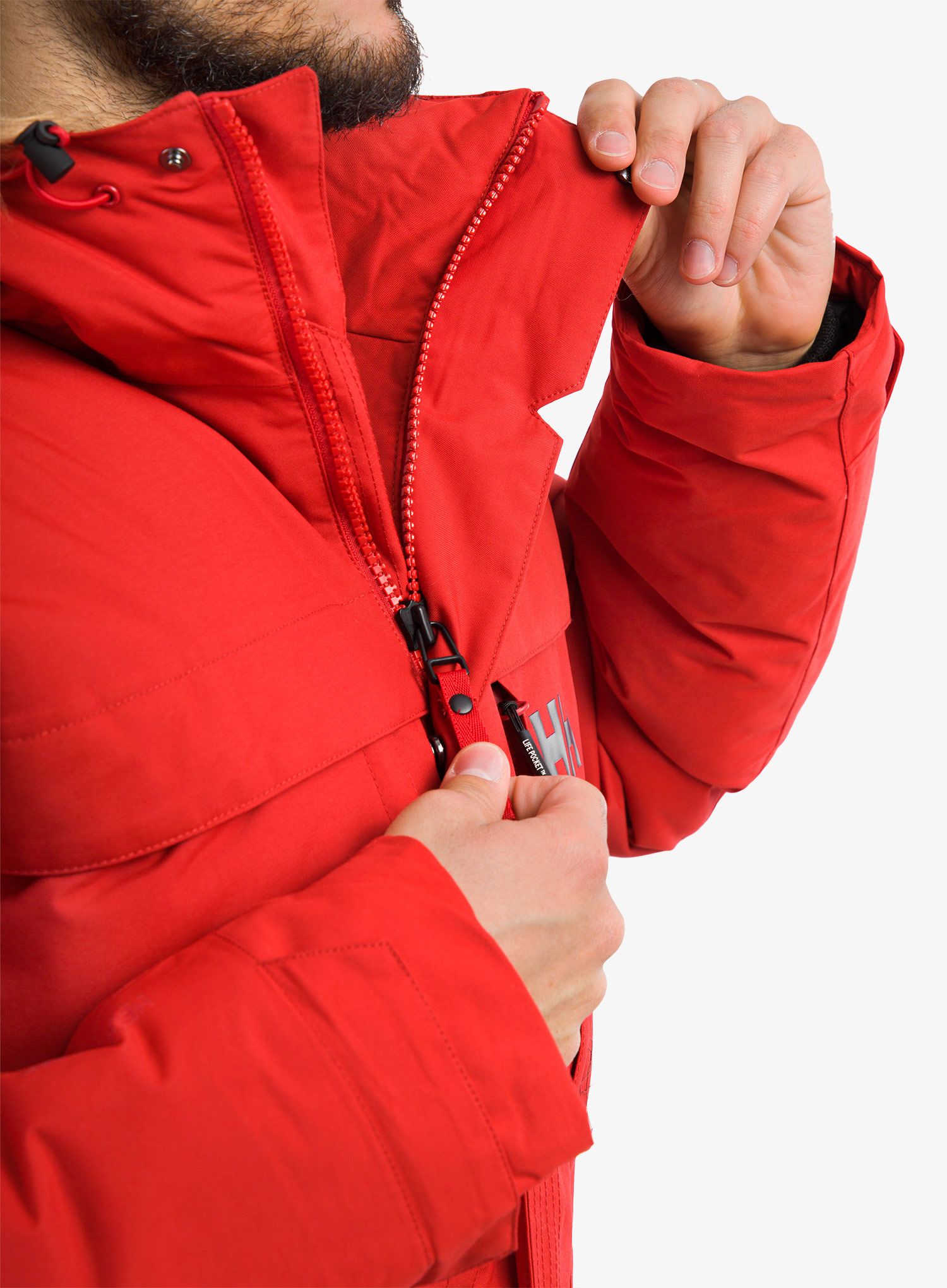 Zimní bunda Helly Hansen Nordsjo Parka - red
