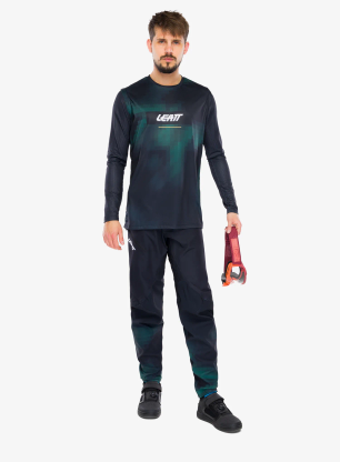 Sada Leatt MTB 1.0 Gravity Ridekit Szymon Godziek - black/green