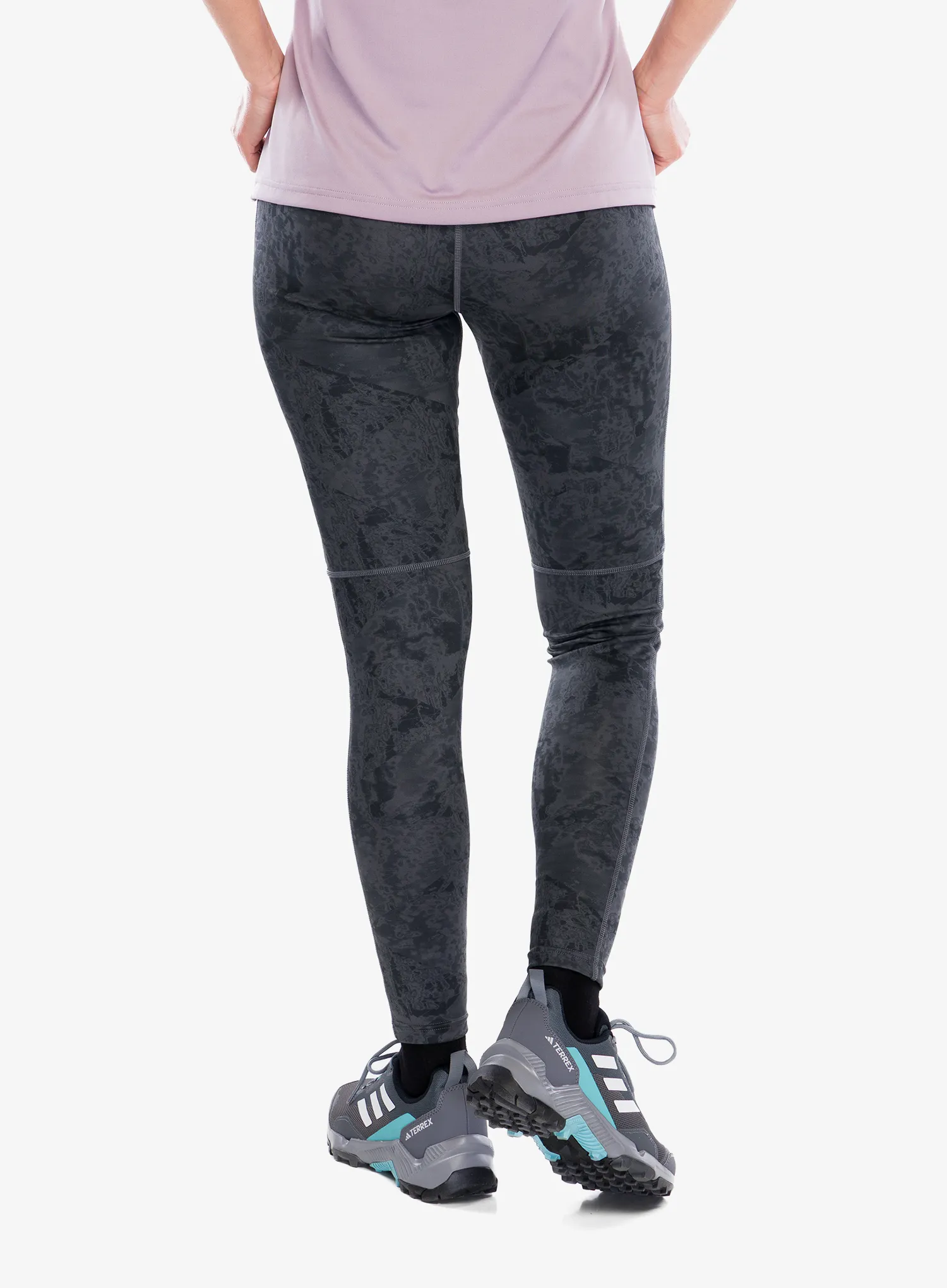 Dámské legíny adidas TERREX Multi All Over Printed Tight - grey five