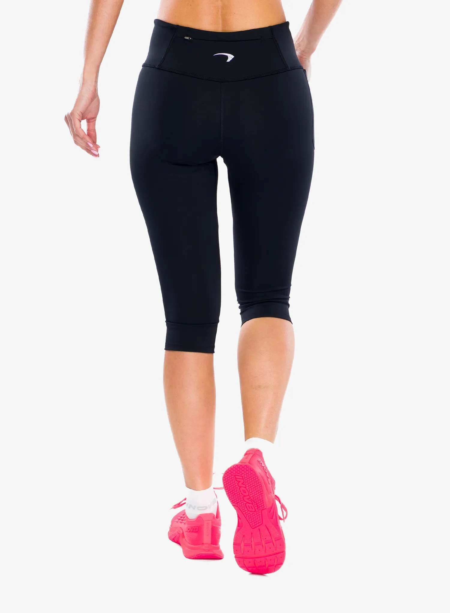Dámské běžecké legíny Inov-8 Active Tights 3/4 - black