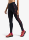 Dámské běžecké legíny La Sportiva Triumph Tight Pant - black/hibiscus