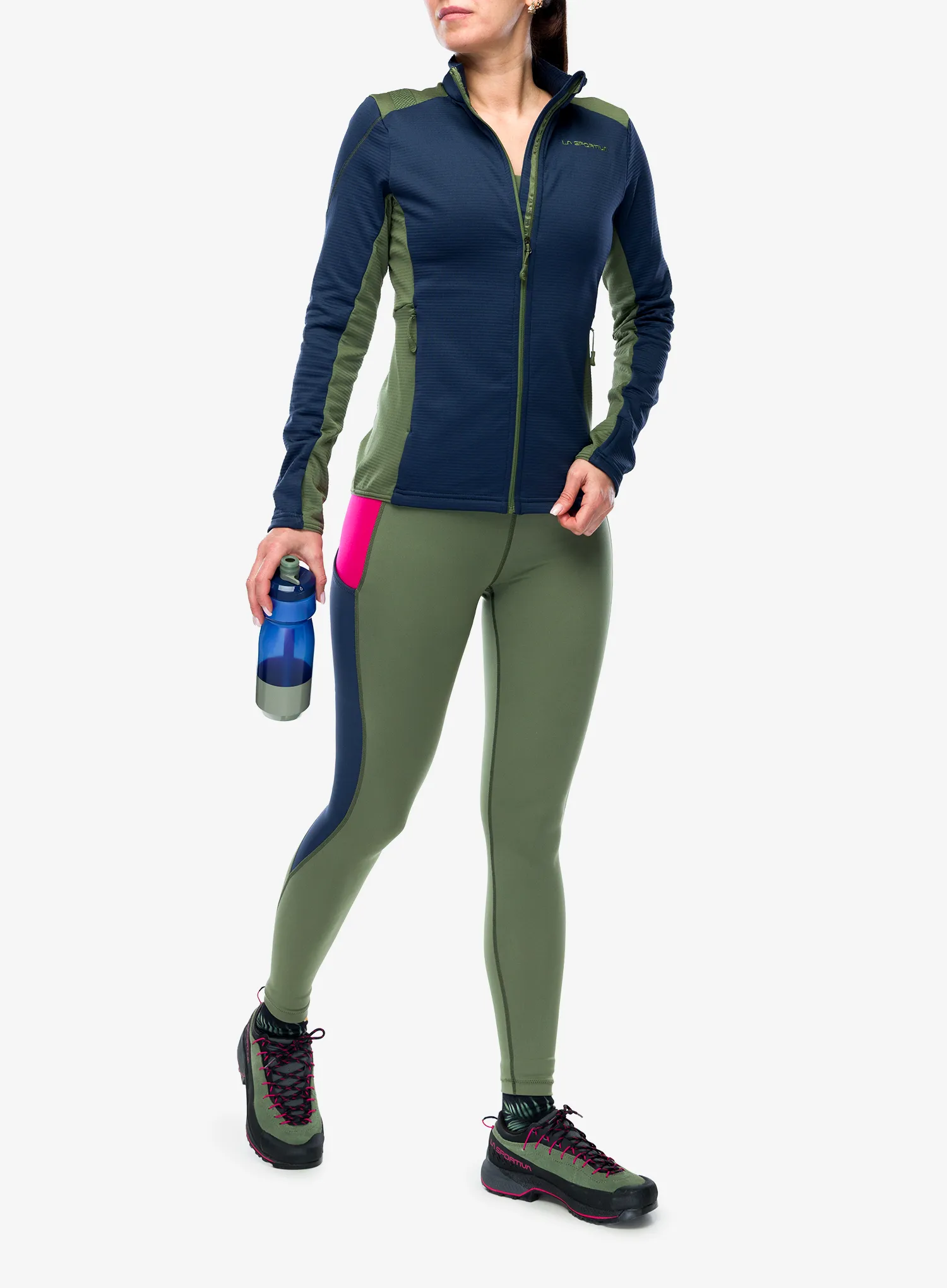 Dámské legíny La Sportiva Cosmosis Legging - cypress/night sky