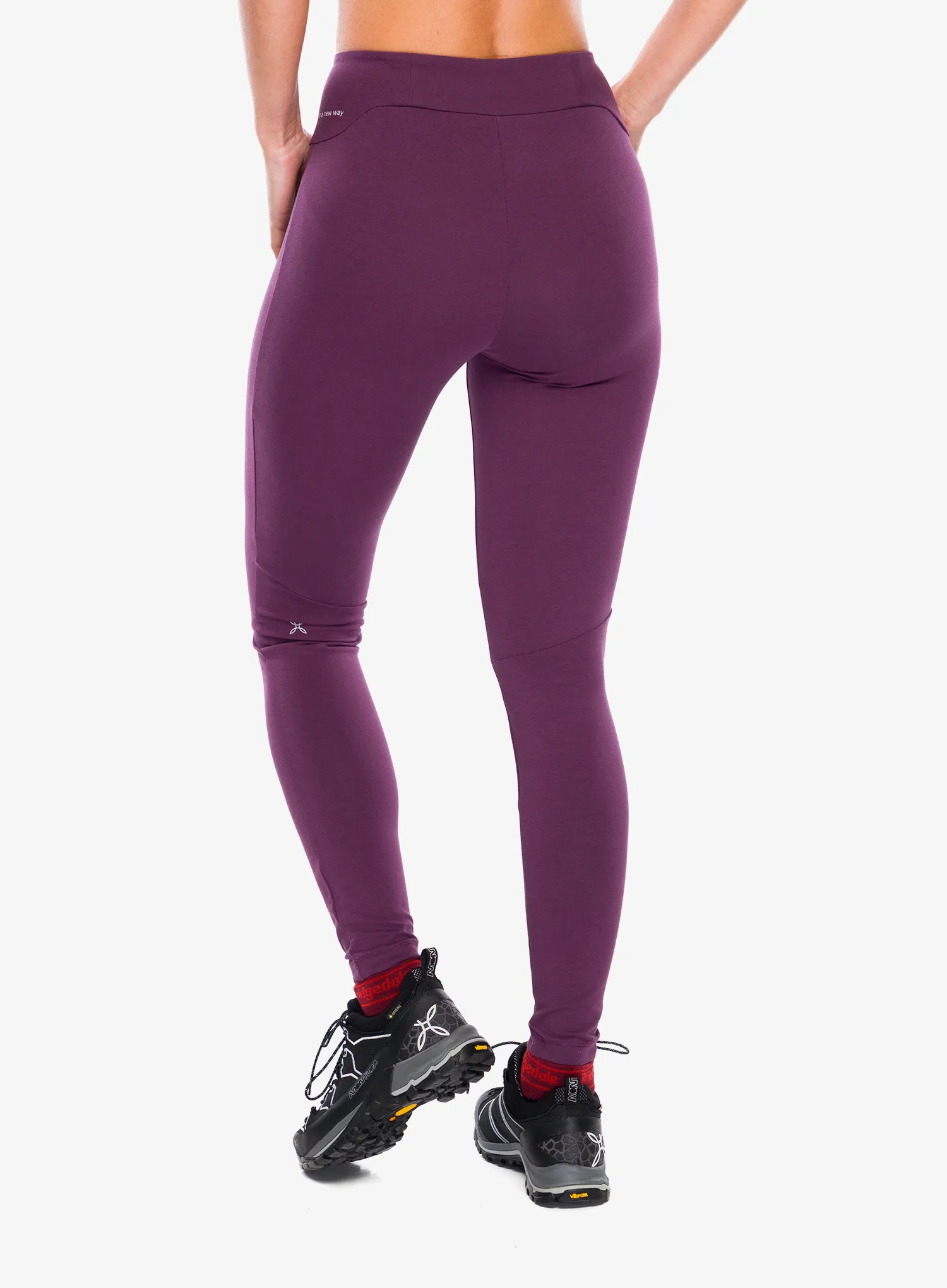 Dámské legíny Montura Shiva Tights - wine red