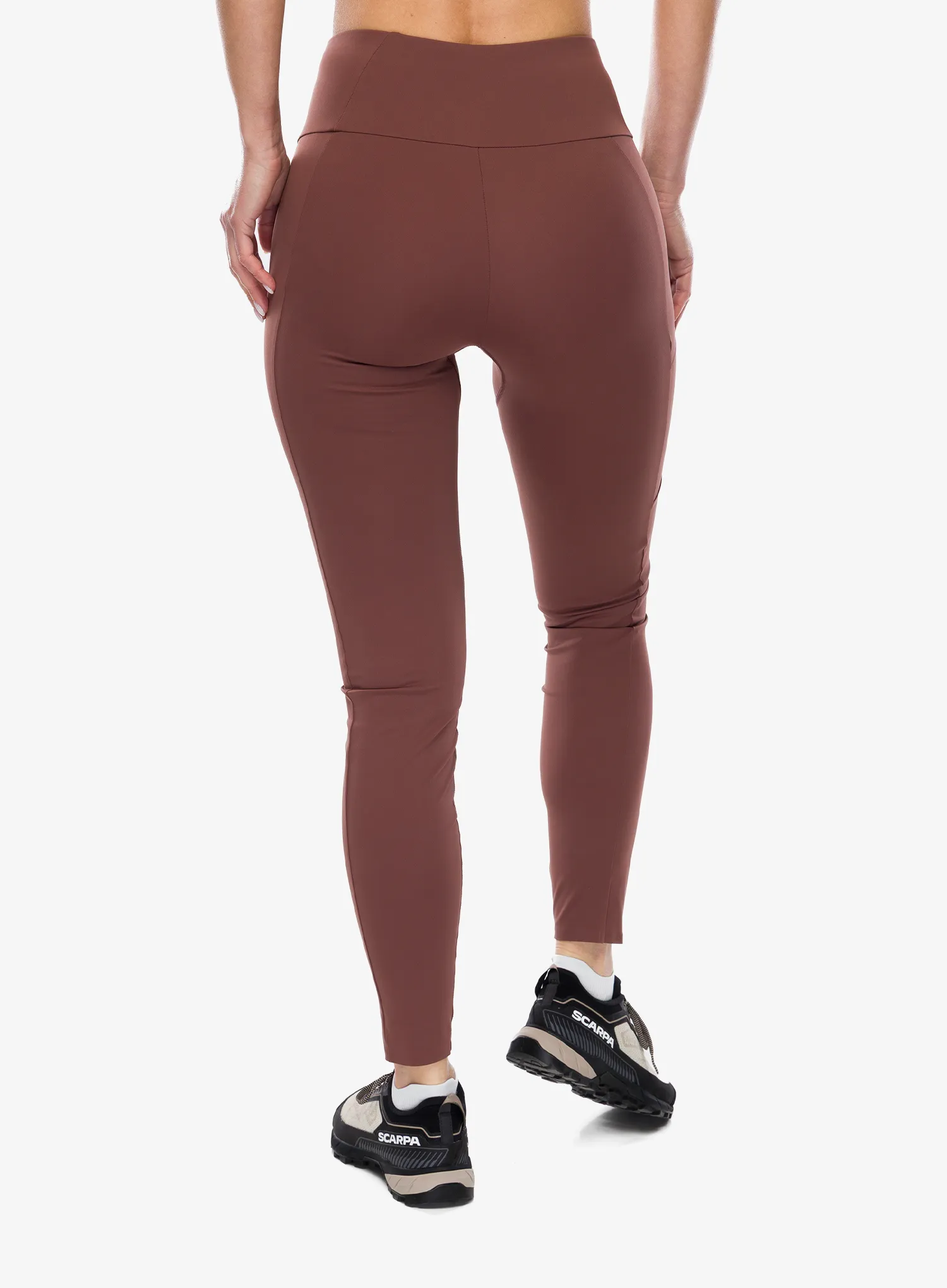 Dámské legíny Ortovox All mountain Tights - chestnut