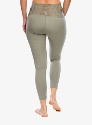 Dámské legíny Super.natural Arabesque Tights - dried sage/copper