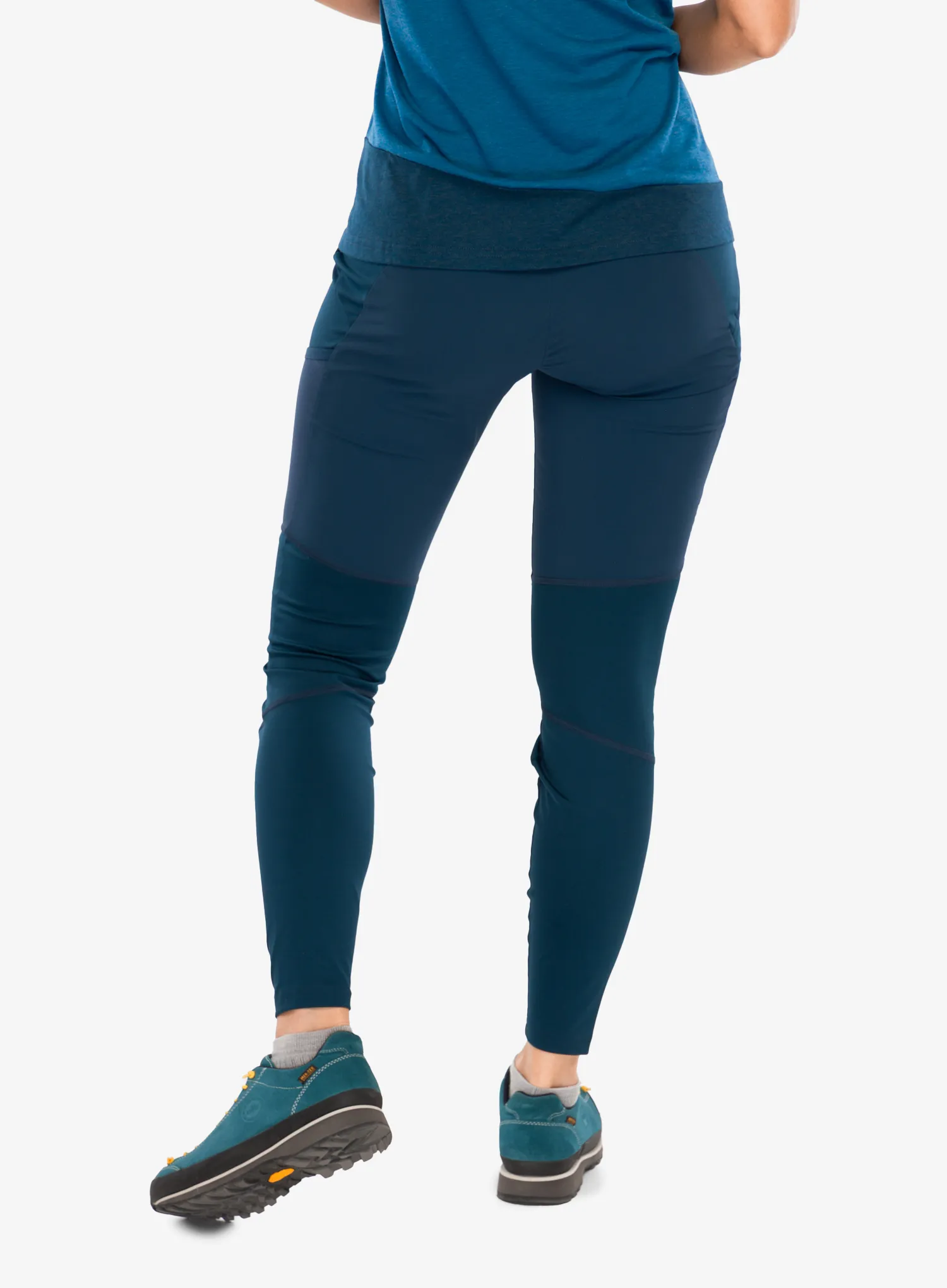 Dámské legíny Vaude Scopi Tights II - dark sea