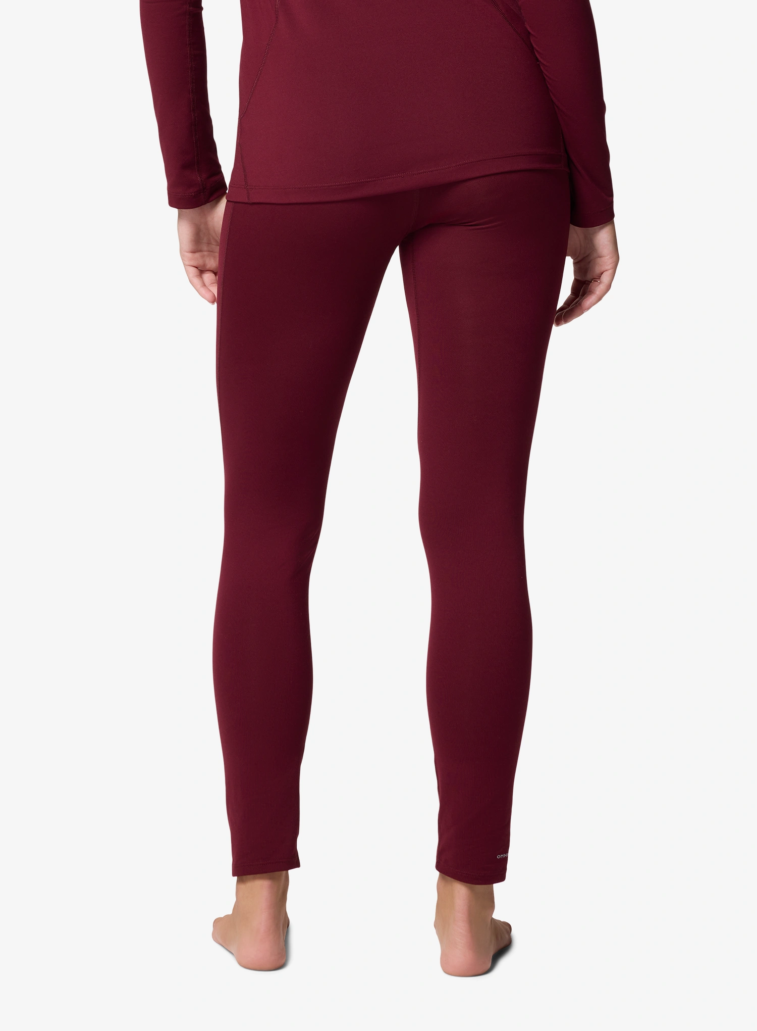 Termolegíny dámské Columbia Midweight Stretch Tight - rich wine