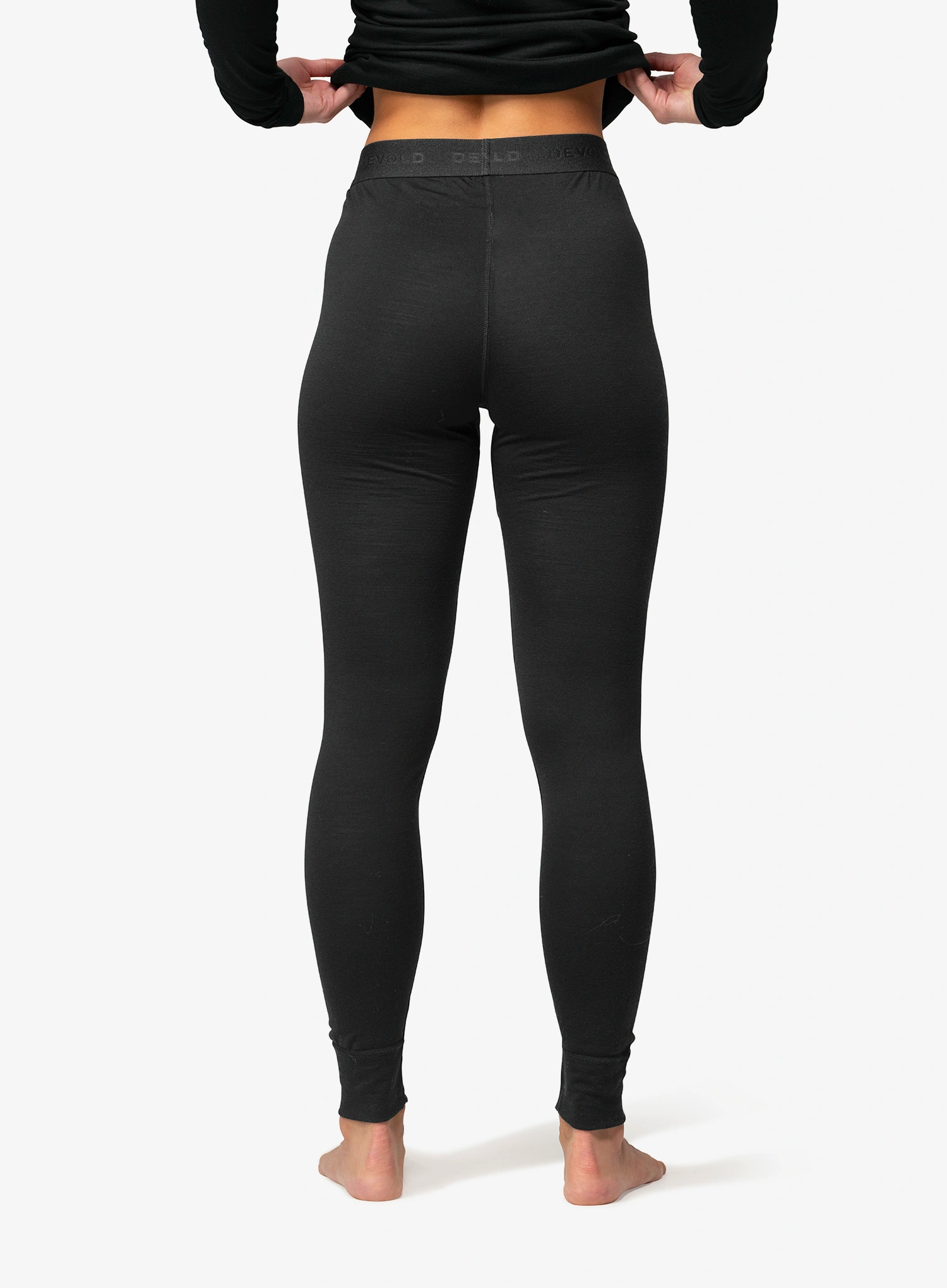 Termolegíny dámské Devold Breeze Merino 150 Longs - black