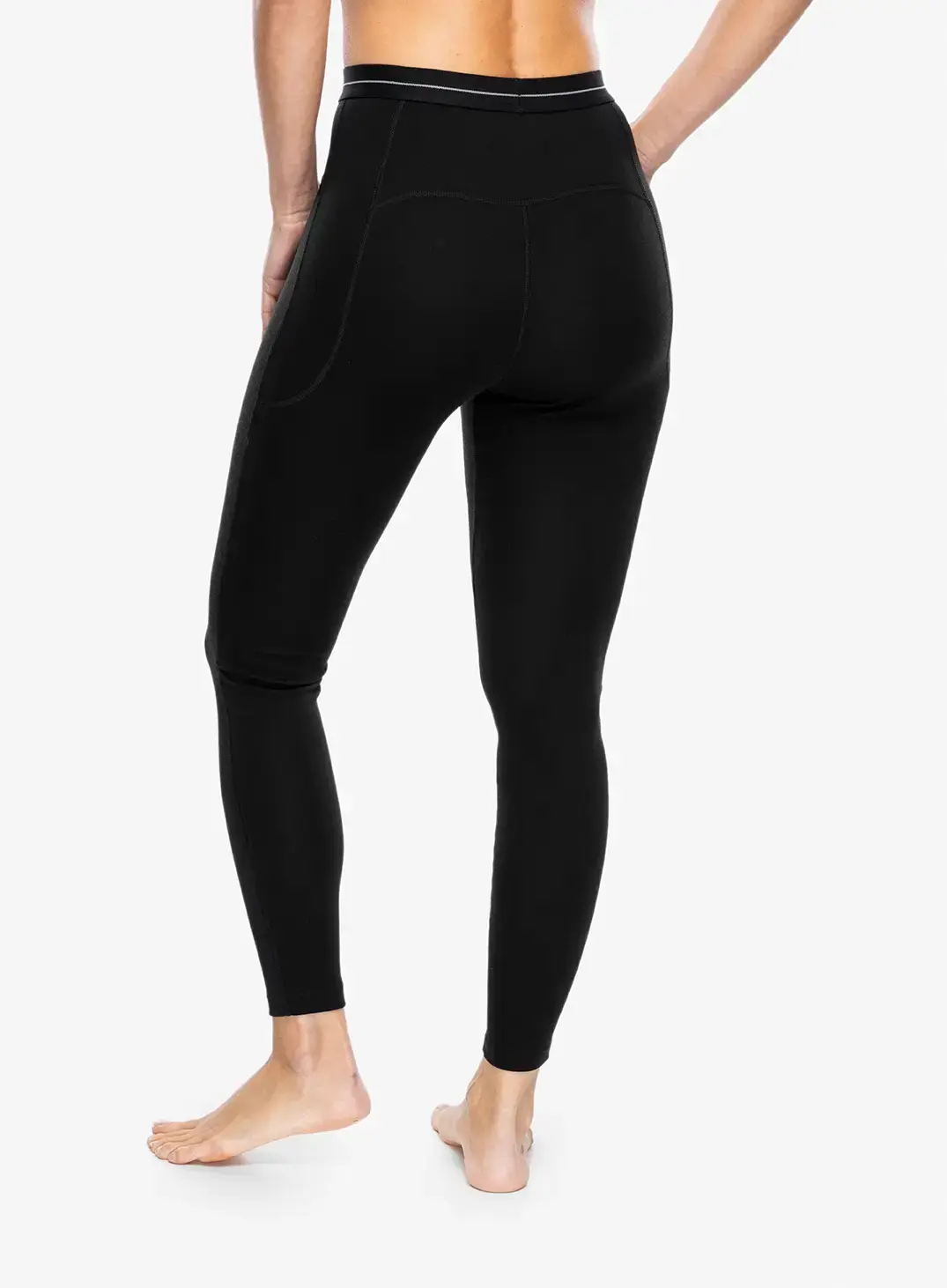 Termolegíny dámské Icebreaker 300 Merino Fine Polar Leggings - black