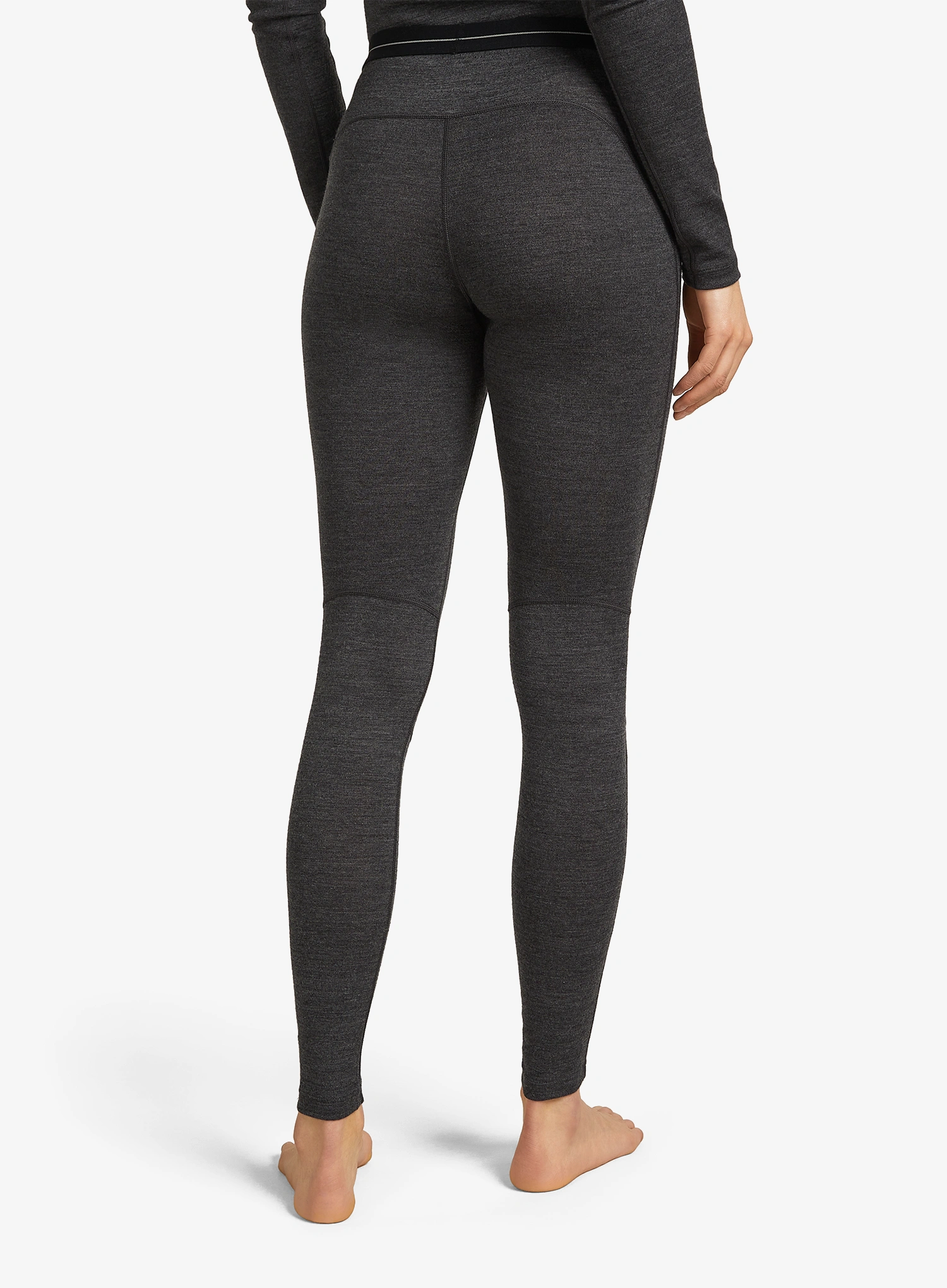 Termolegíny dámské Icebreaker Merino 260 ZoneKnit Leggings - jet hthr