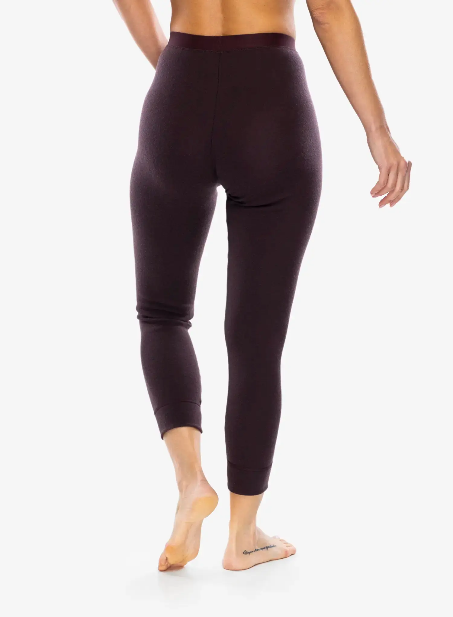 Termolegíny dámské Odlo Merino 260 BL Bottom Long - fudge