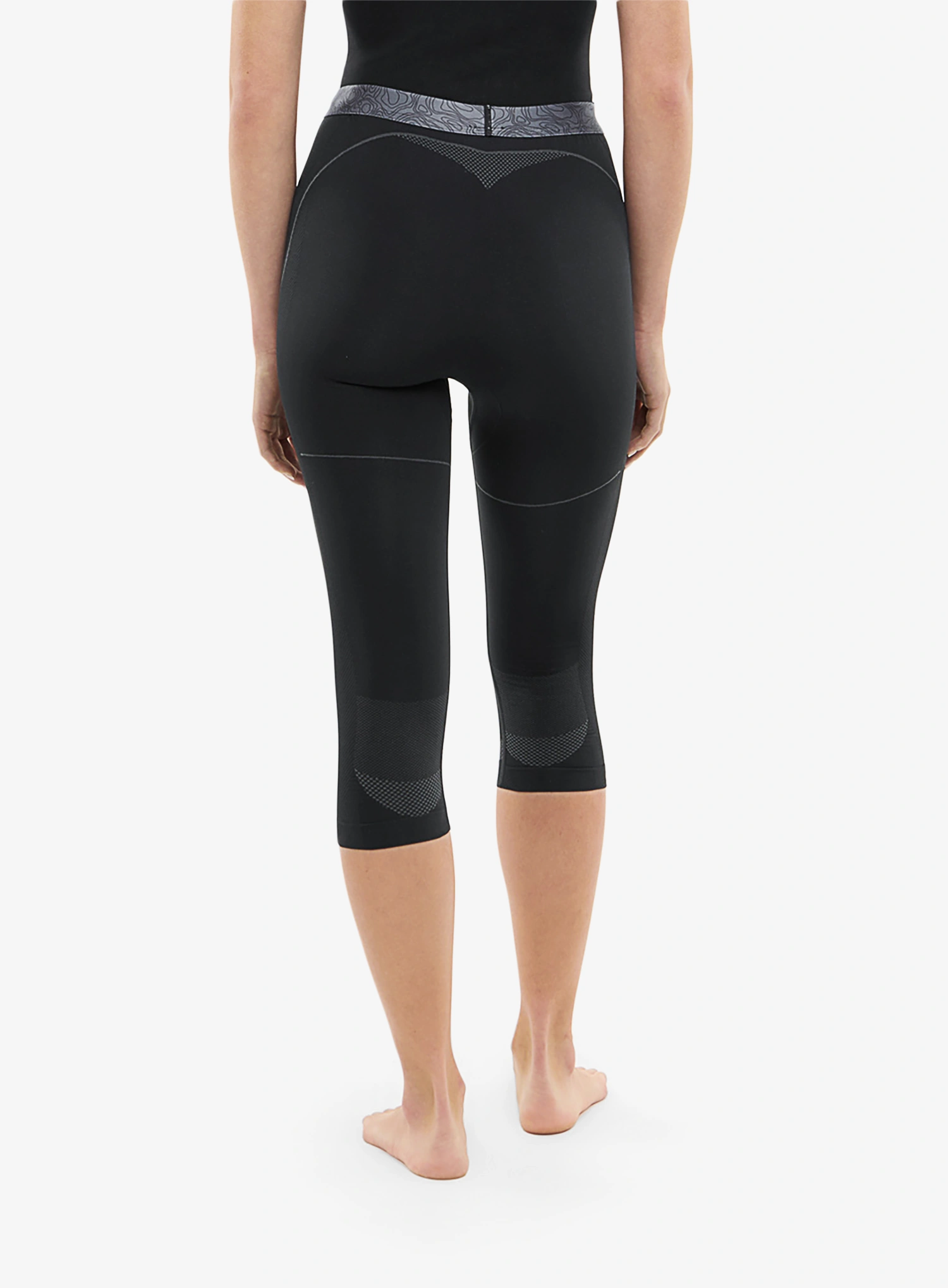 Termolegíny dámské Viking Base Layer Gaja 3/4 Pants - black