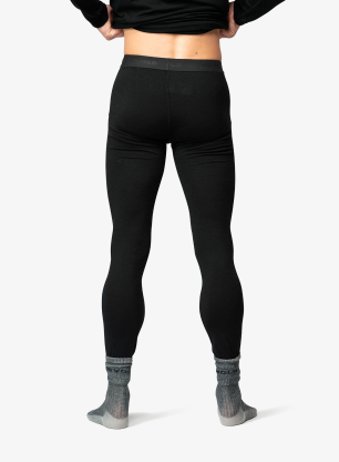 Termolegíny Devold Breeze Plus Merino 200 Longs - black