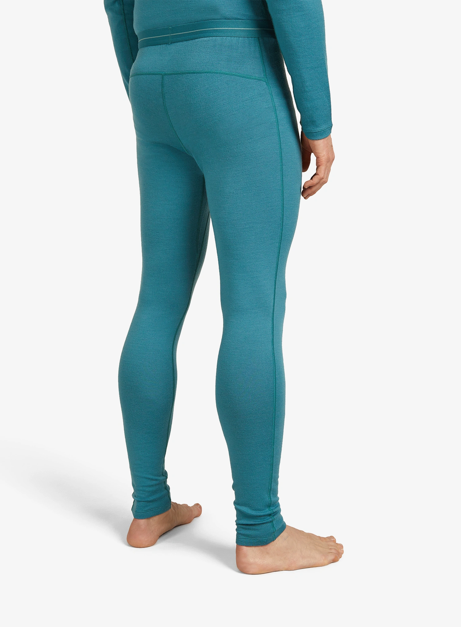 Termolegíny Icebreaker 260 Tech Leggings w/Fly - topaz