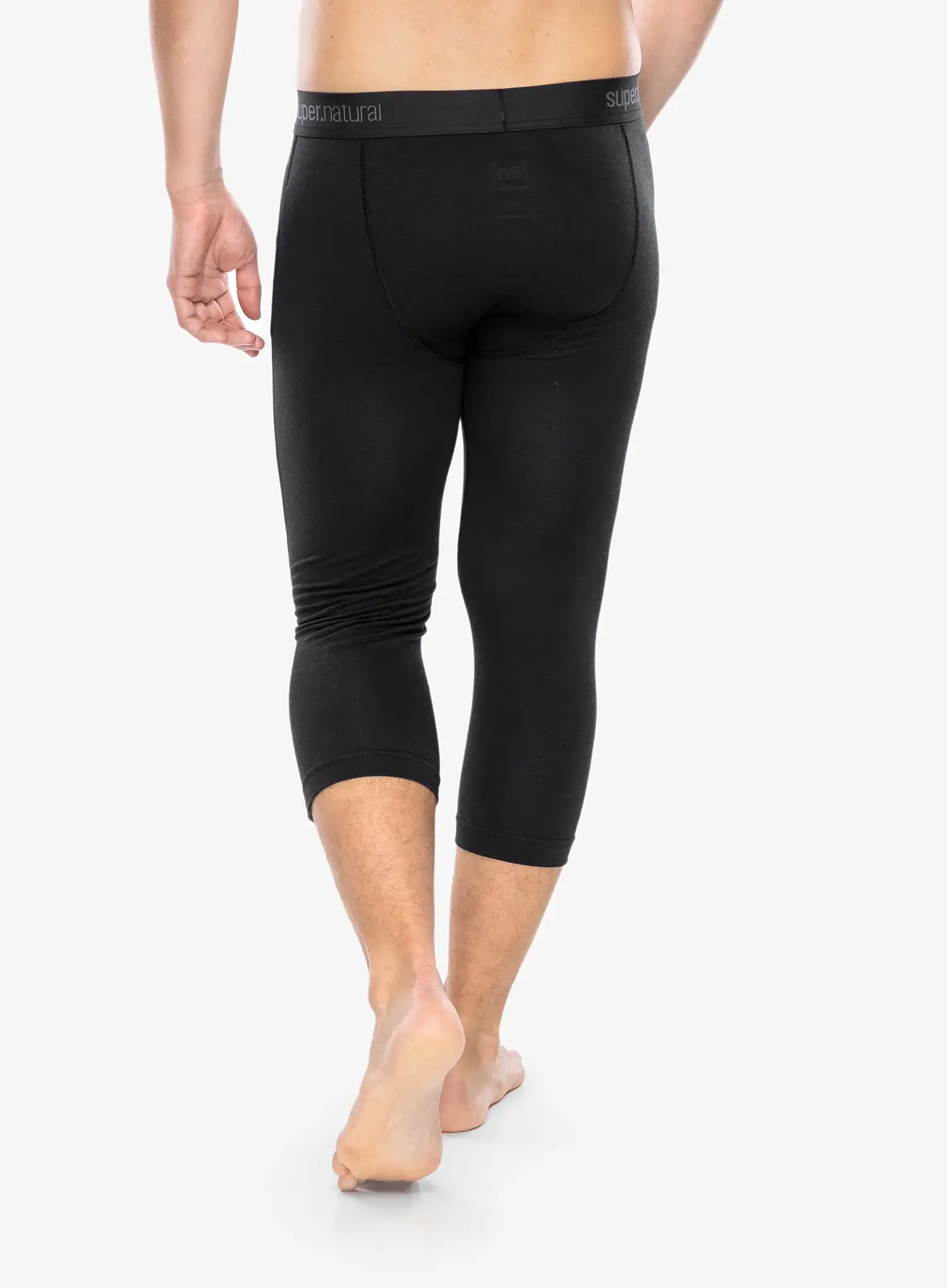 Termolegíny Super.natural Tundra175 Tight 3/4 - jet black