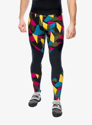 Lezecké legíny La Sportiva Dimension Tights - black/crystal