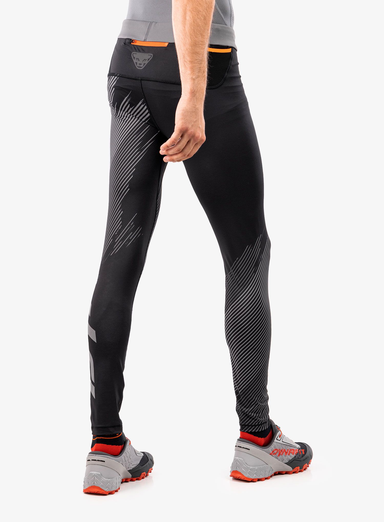 Běžecké legíny Dynafit Ultra Graphic Long Tights - black out