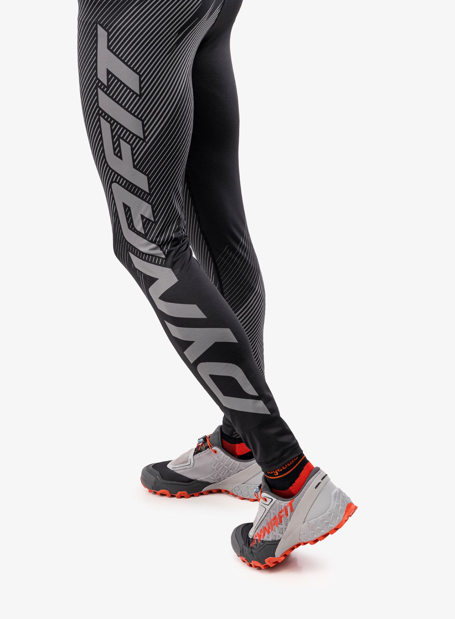Běžecké legíny Dynafit Ultra Graphic Long Tights - black out