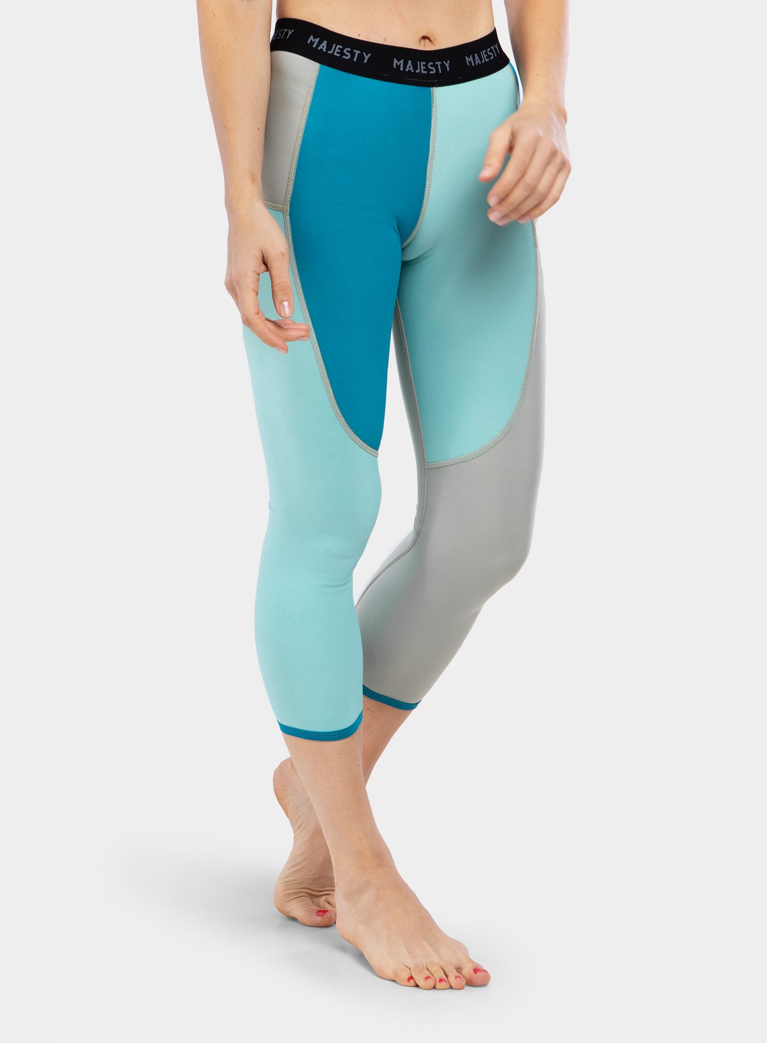 Dámské legíny Majesty Surface Beauty Pants - blue