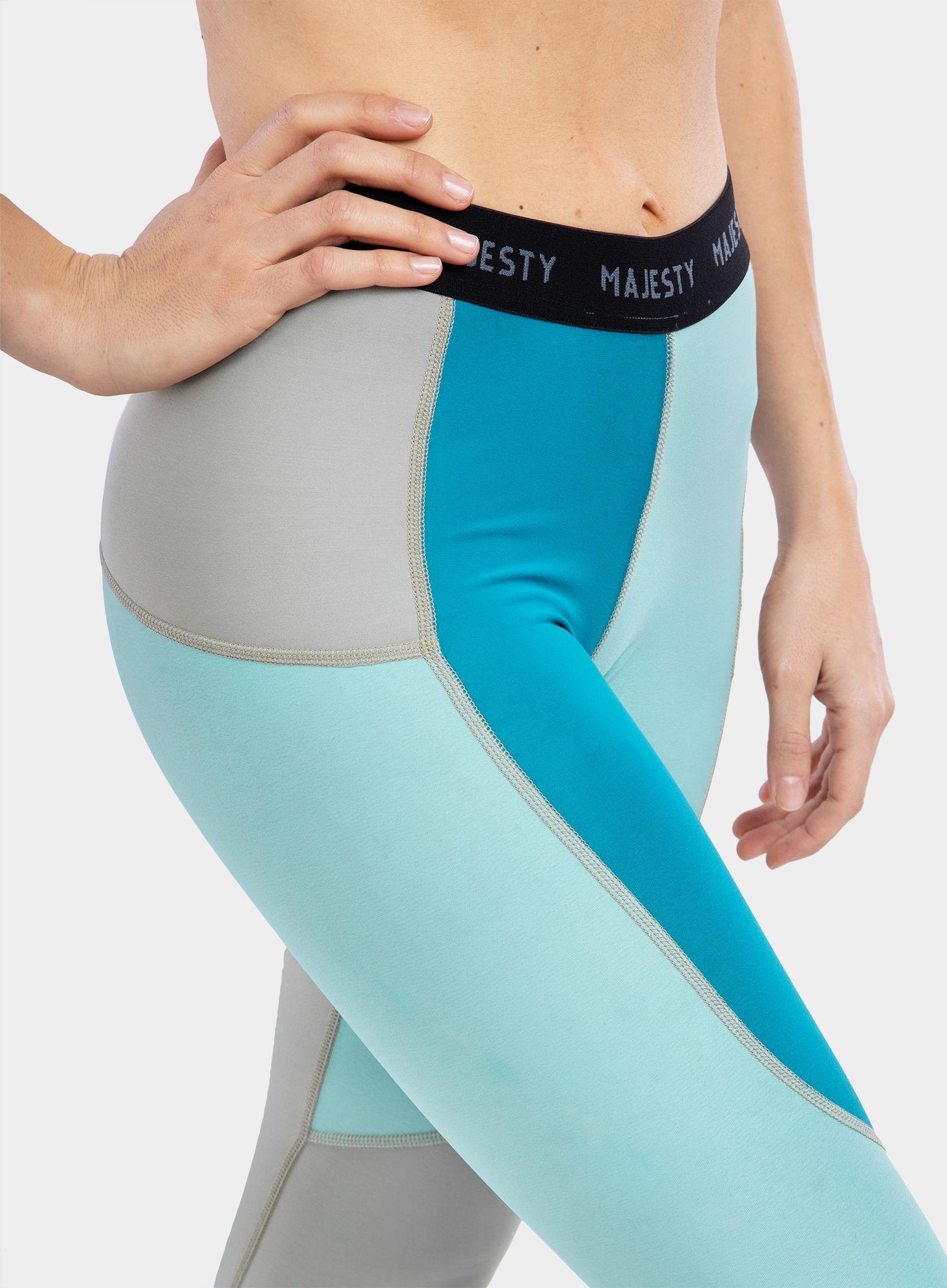 Dámské legíny Majesty Surface Beauty Pants - blue