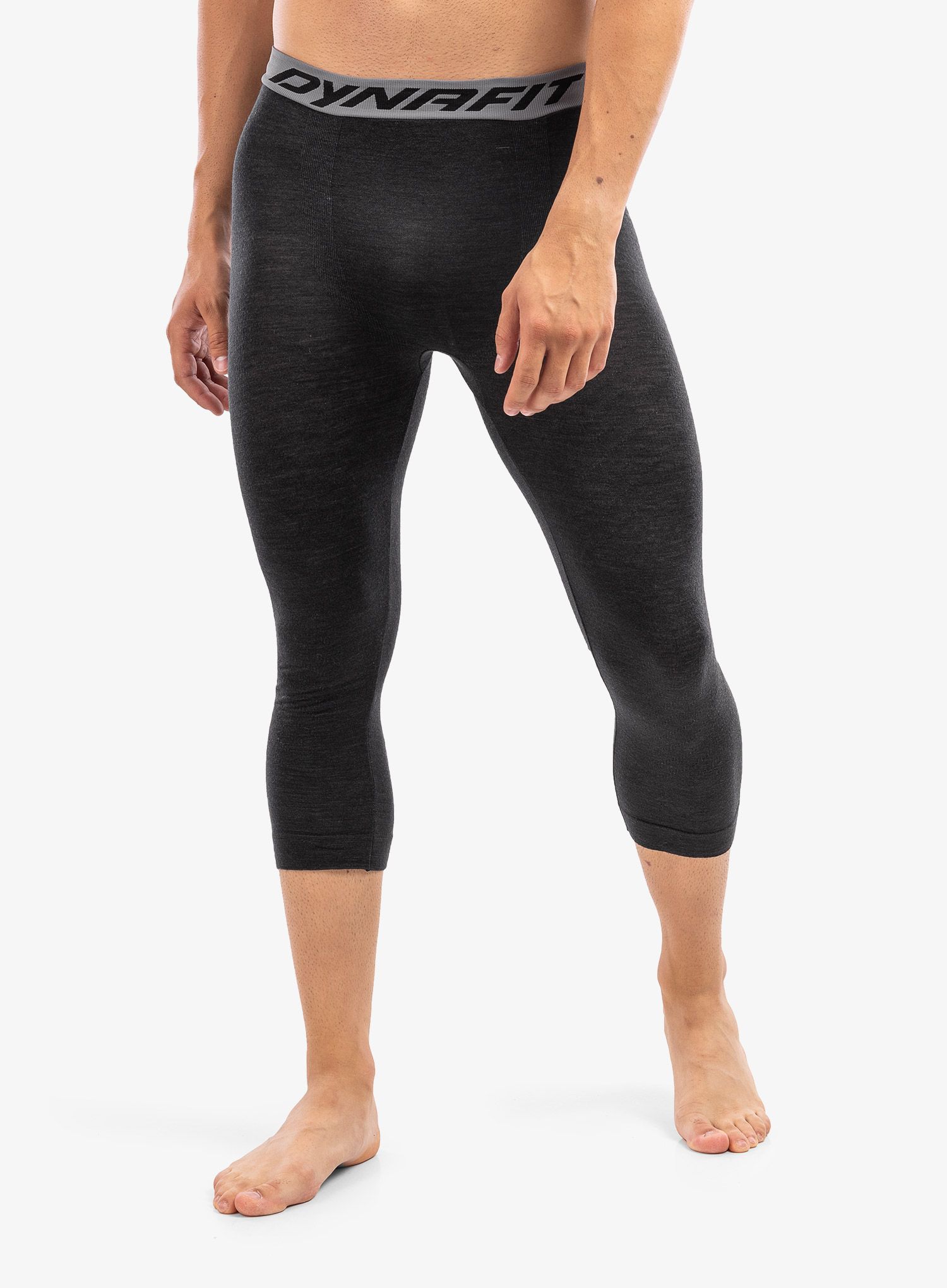 Legíny Dynafit Tour Light Merino 3/4 Tight - black out