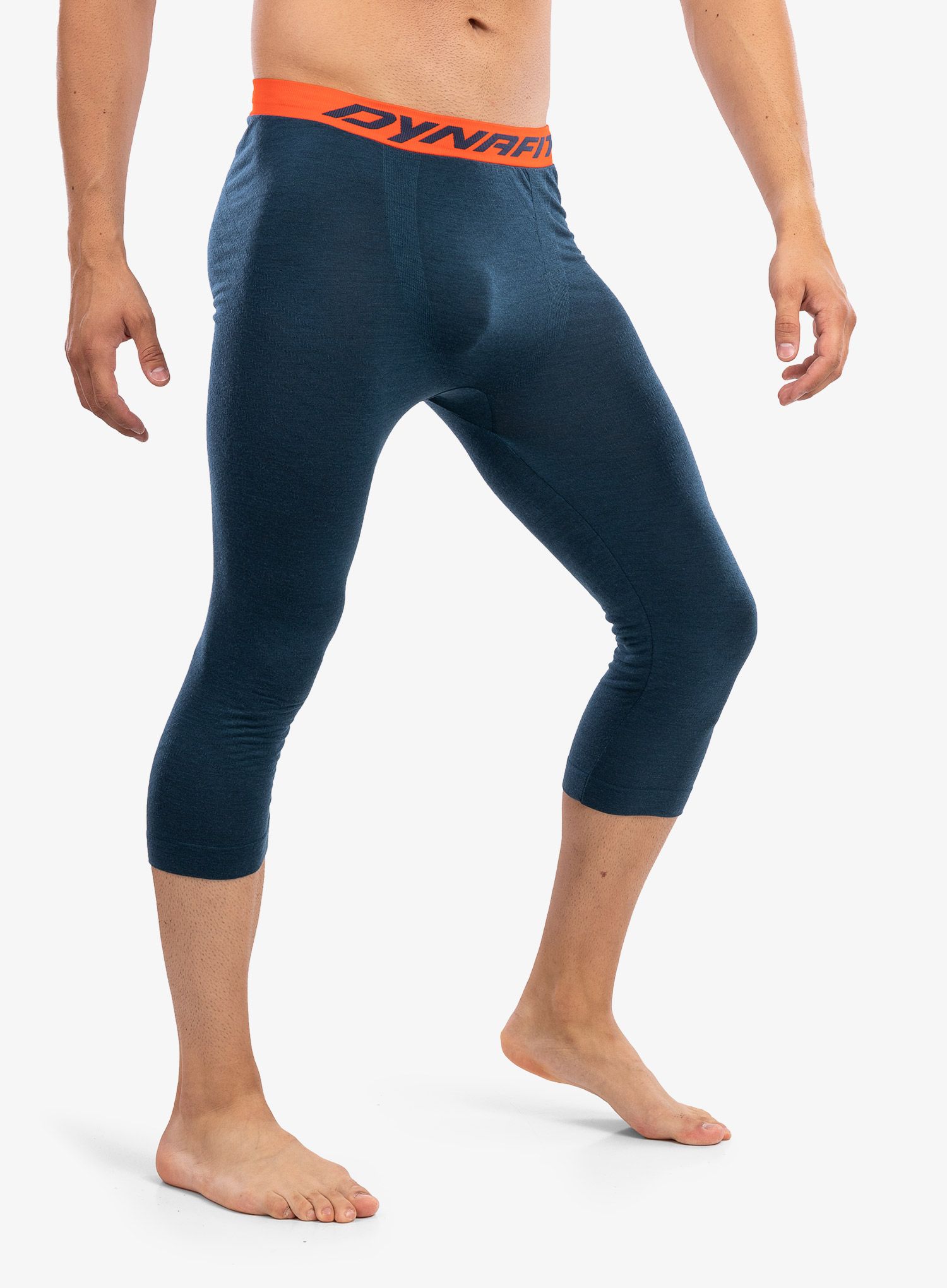 Legíny Dynafit Tour Light Merino 3/4 Tight - petrol