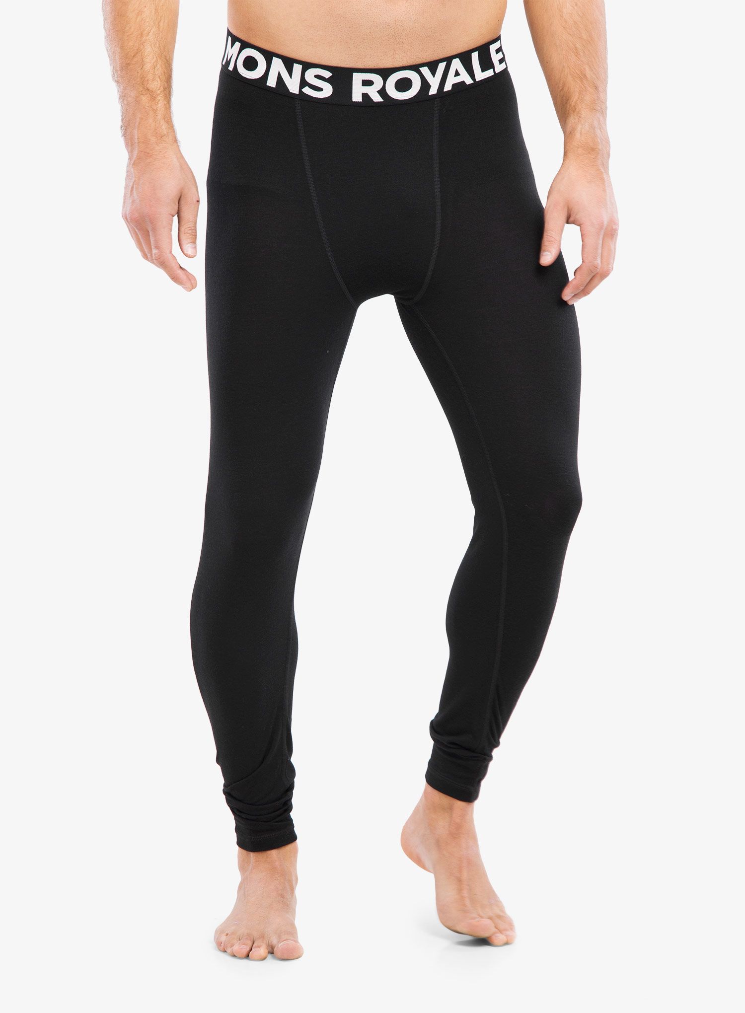 Legíny Mons Royale Cascade Merino Flex 200 Legging - black
