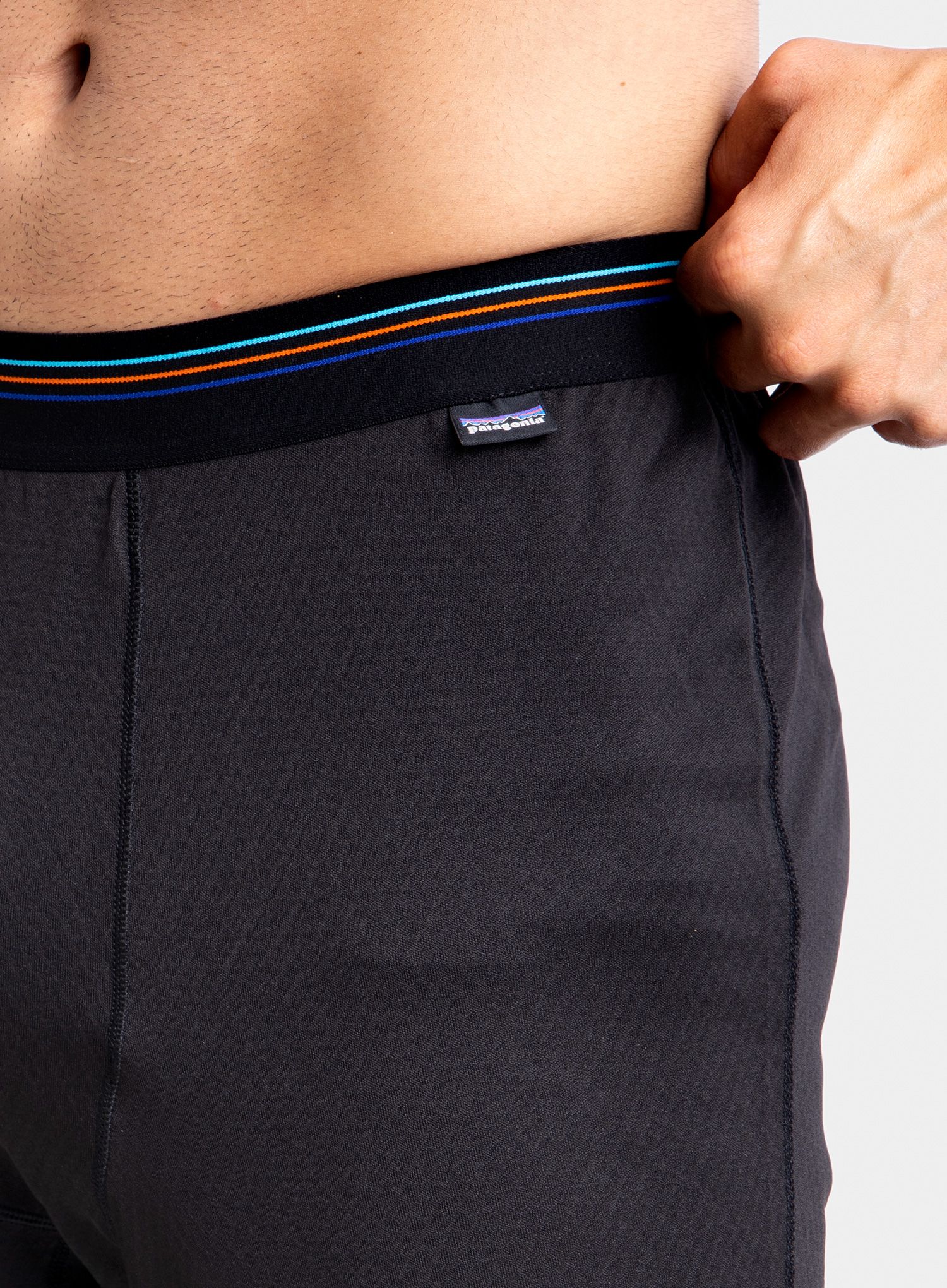 Funkční legíny Patagonia Capilene MW Bottoms - black